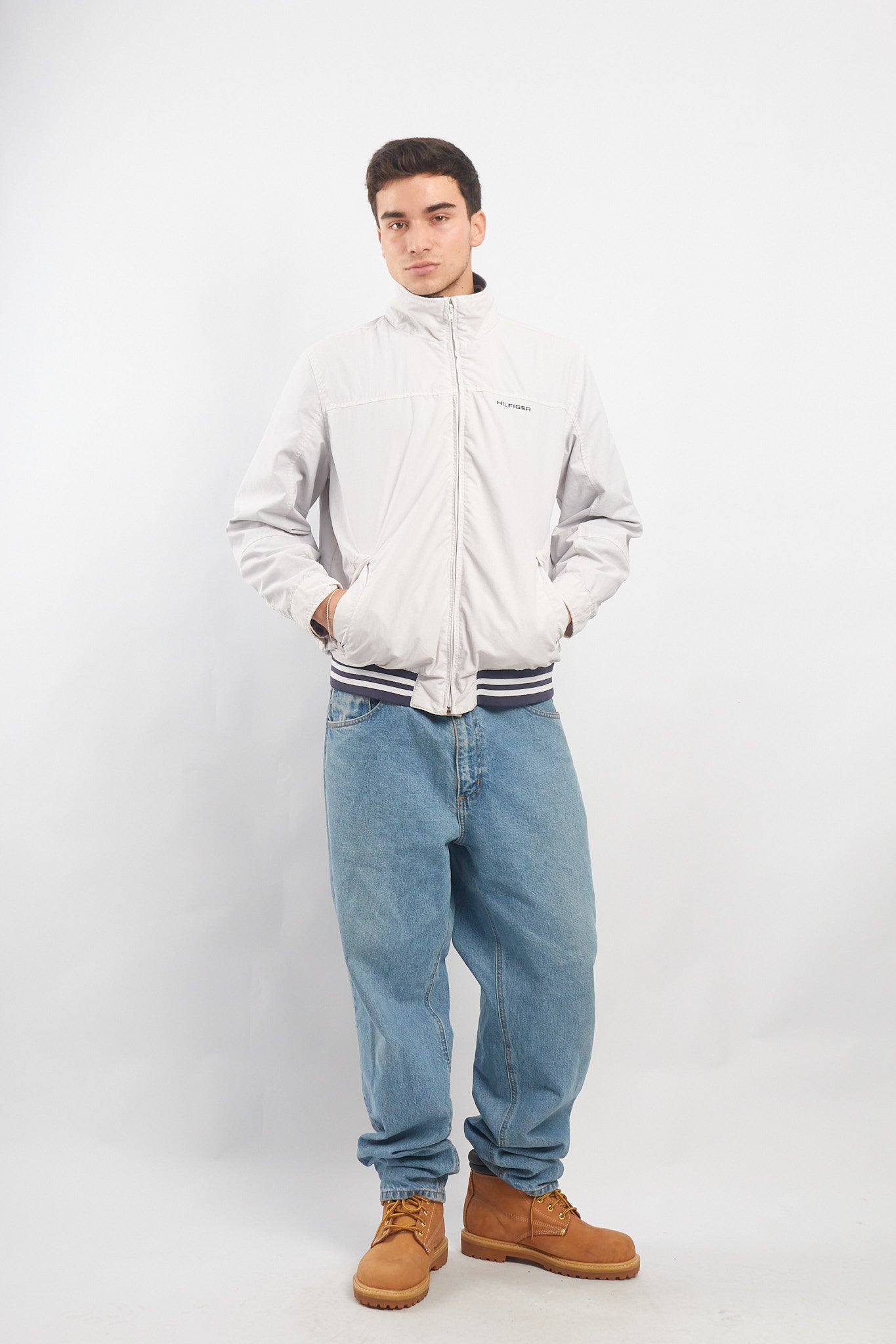 2014 Tommy Hilfiger White Windbreaker (M/L)
