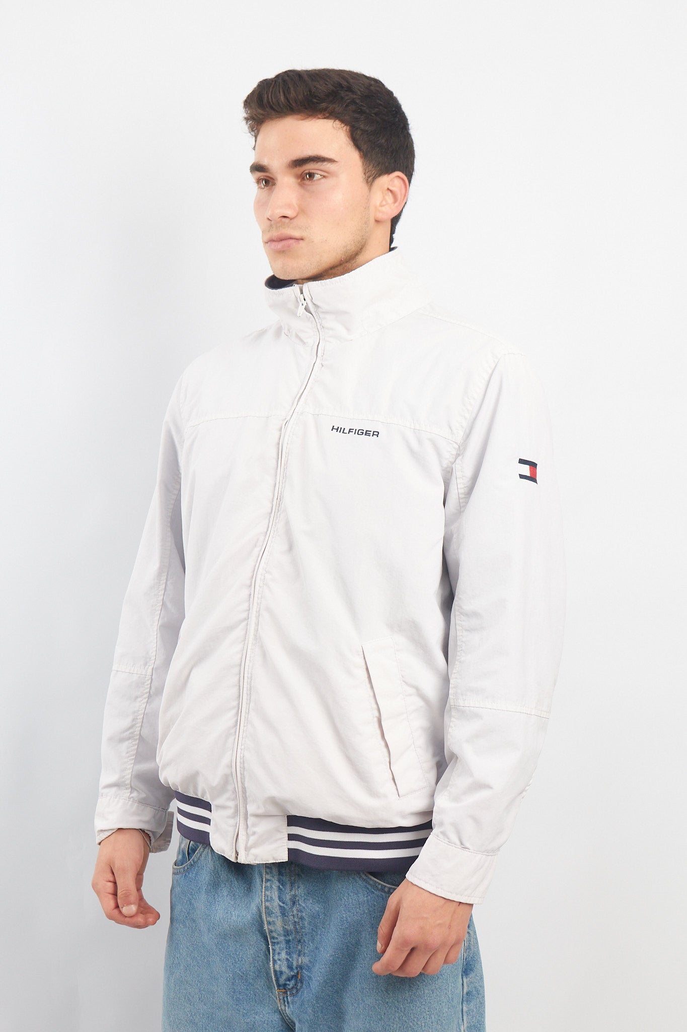 2014 Tommy Hilfiger White Windbreaker (M/L)