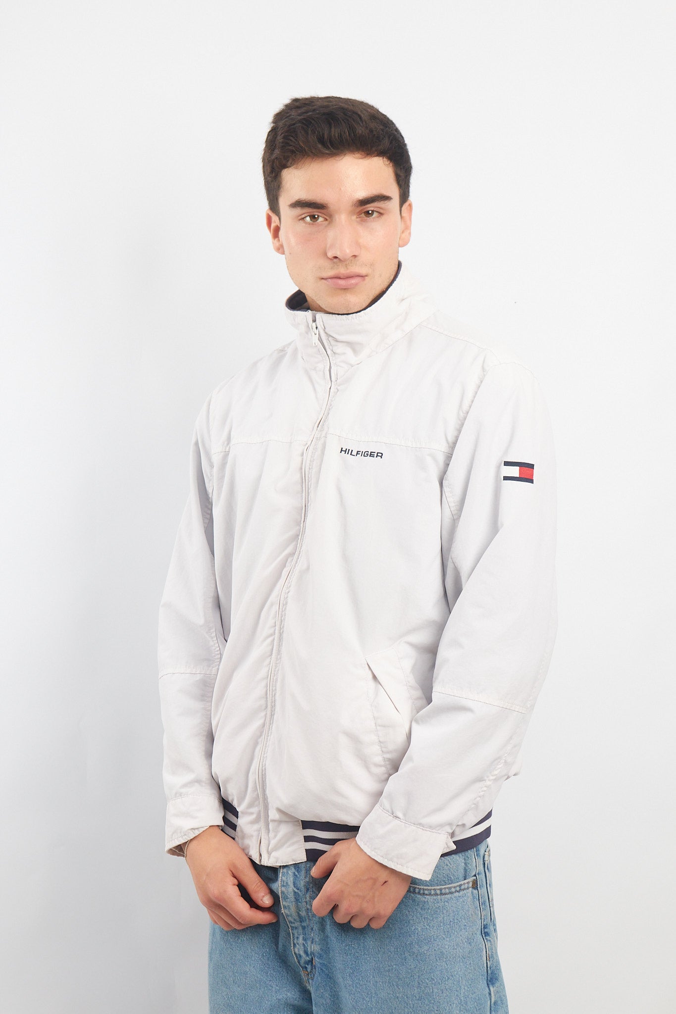 2014 Tommy Hilfiger White Windbreaker (M/L)