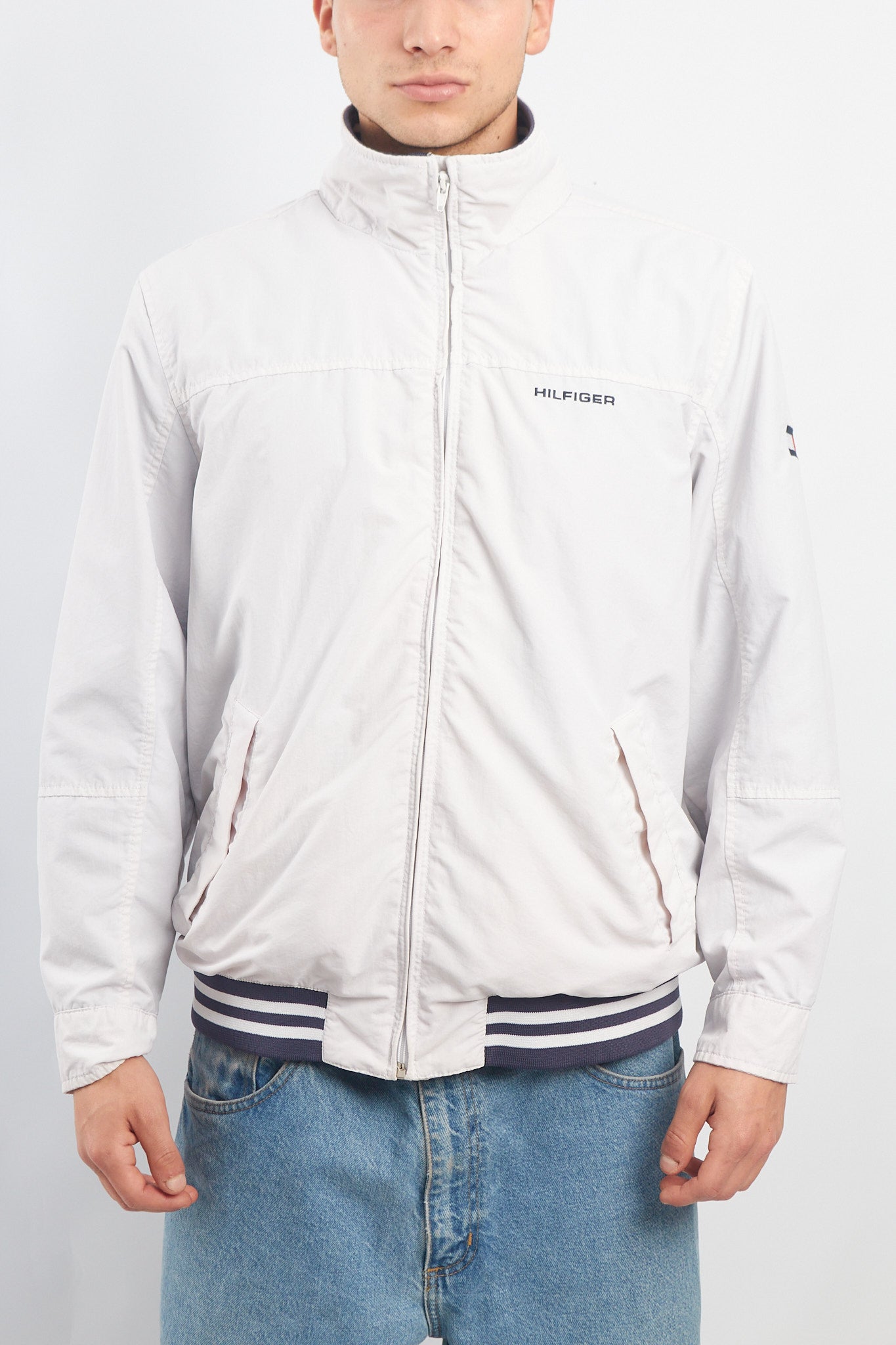 2014 Tommy Hilfiger White Windbreaker (M/L)
