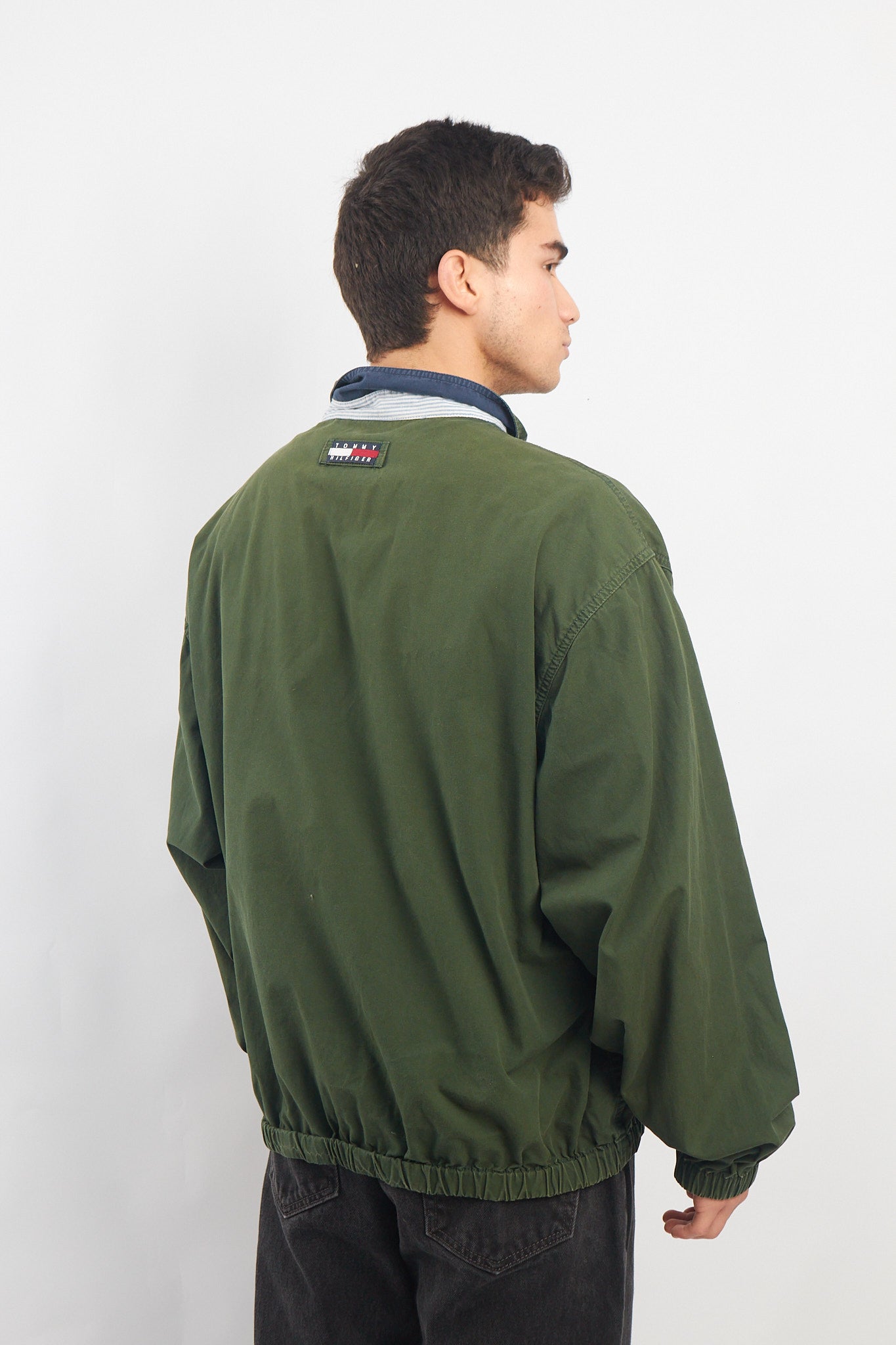 1990 Tommy Hilfiger Lion Vintage Harrington Jacket (L/XL)
