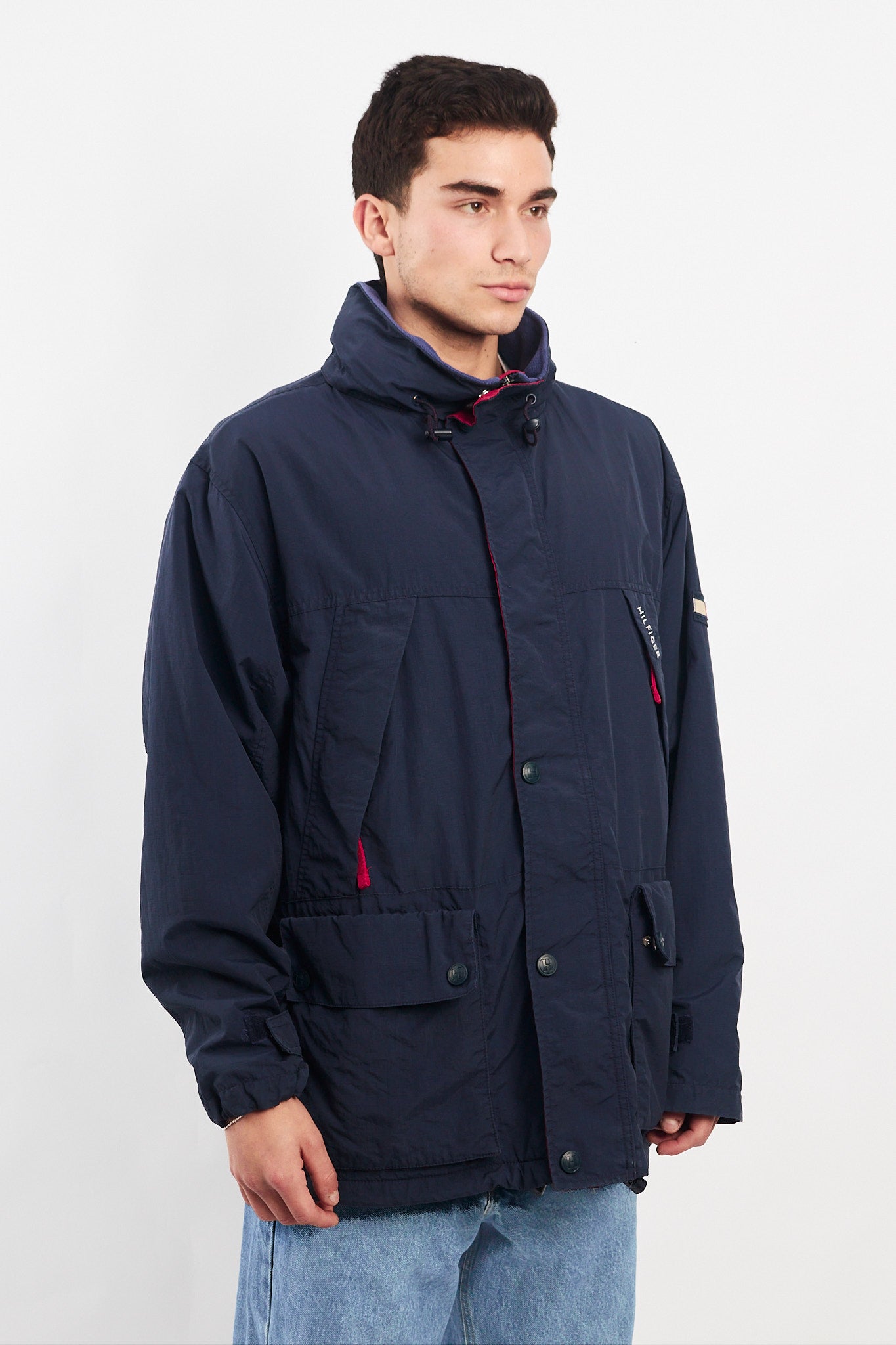 1990 Vintage Tommy Hilfiger Padded Parka Jacket (L/XL)