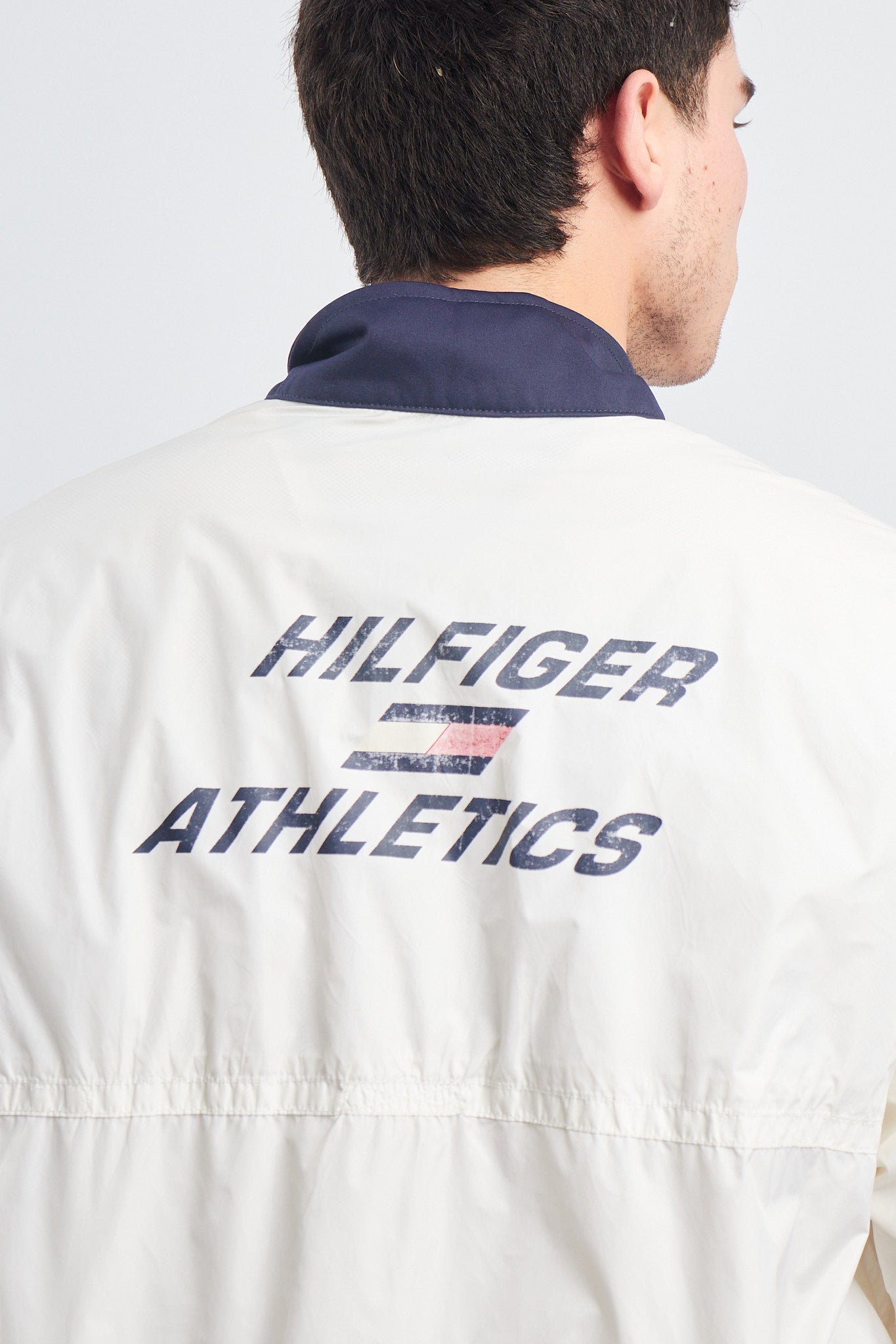 2000 Y2K Hilfiger Athletics Track Jacket (L/XL)