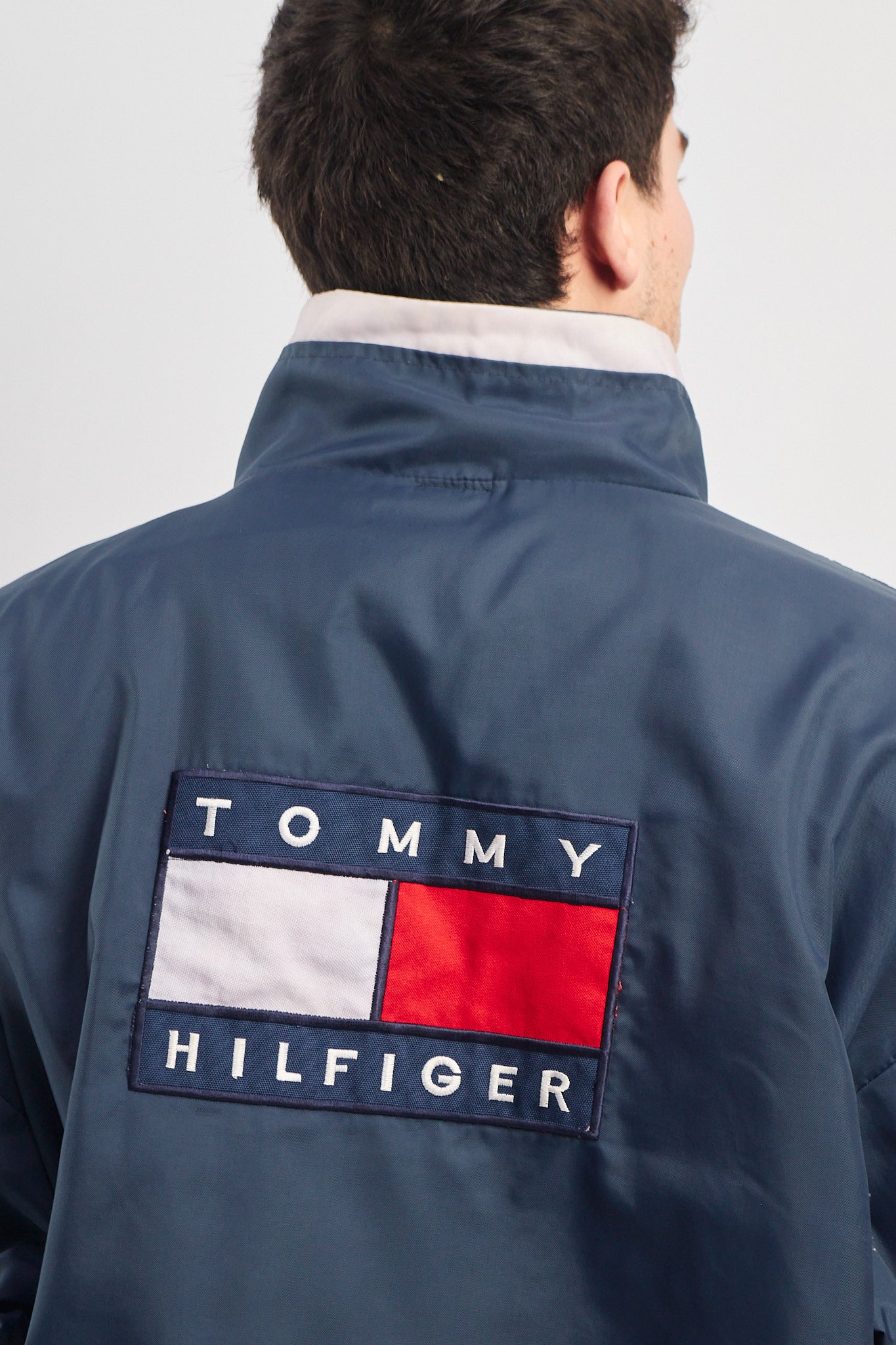 1990 Tommy Hilfiger Sailing Gear Big Flag Jacket (L/XL)