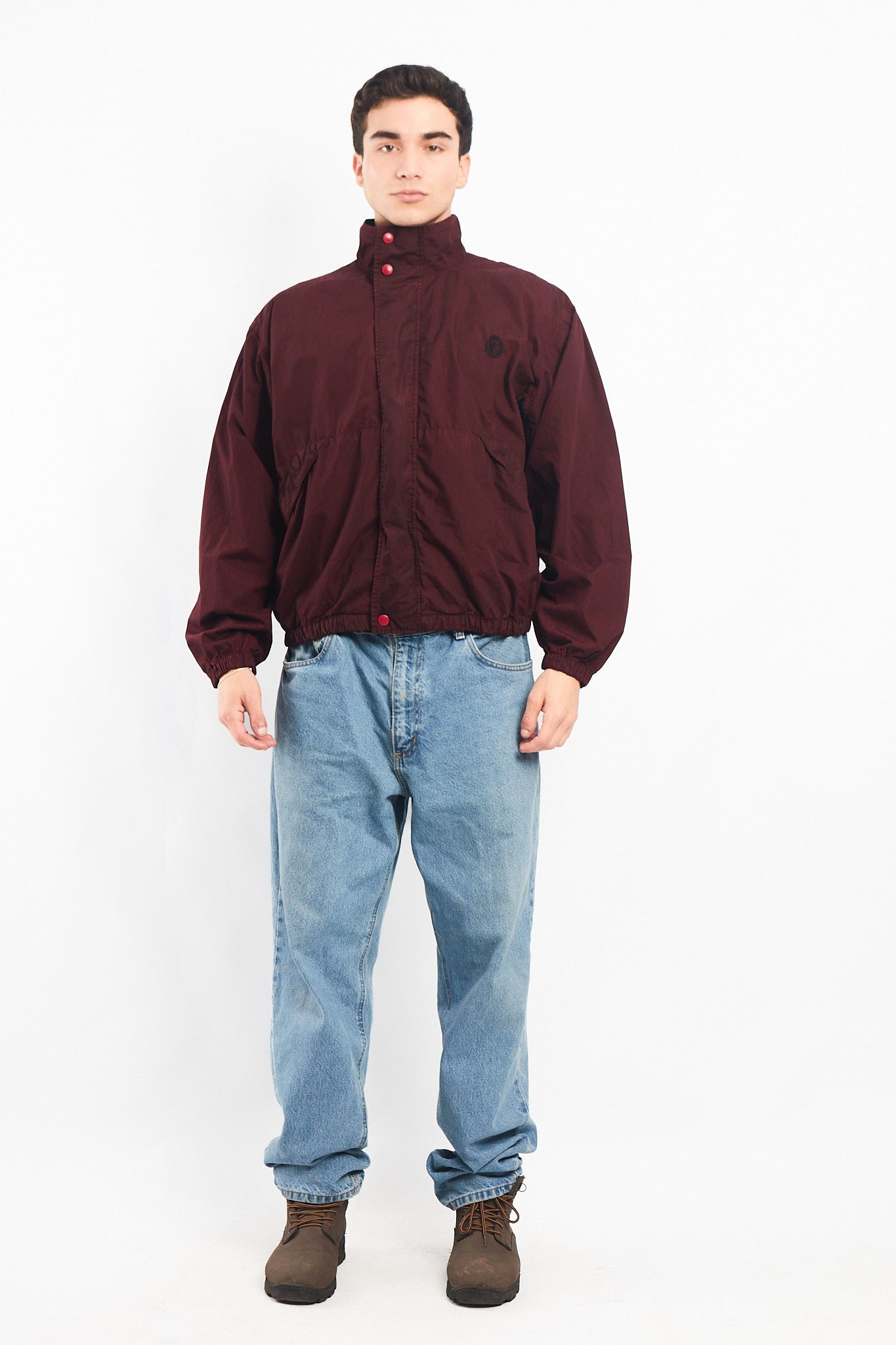 1990 Chaps Ralph Lauren Wine Windbreaker (M/L)