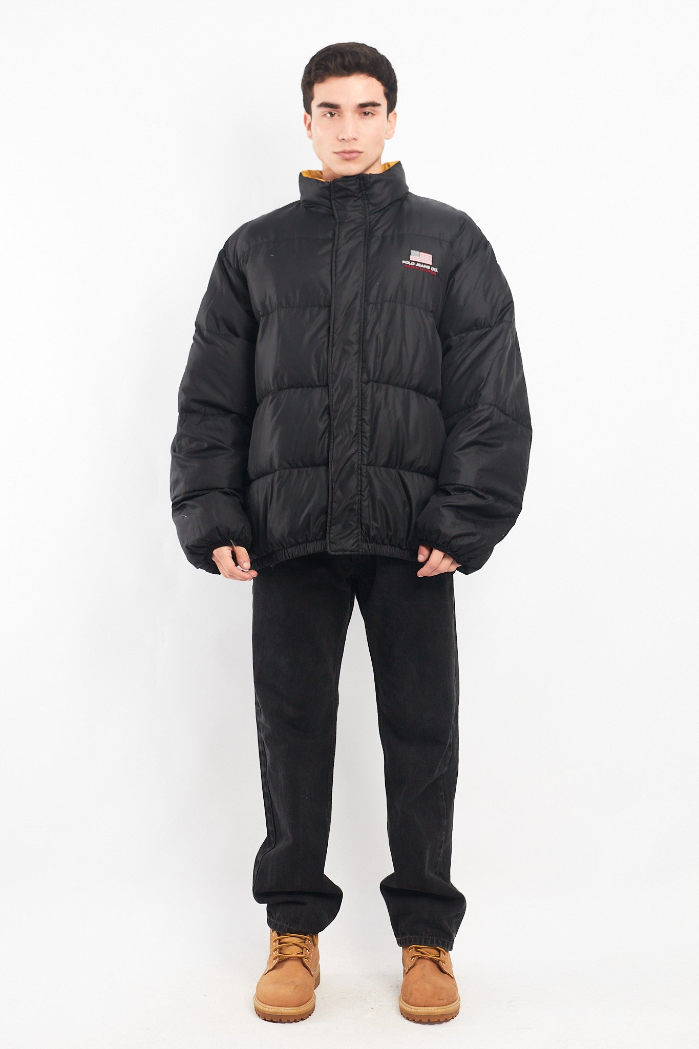 1990 Polo Jeans Ralph Lauren Down Puffer Jacket (XL)
