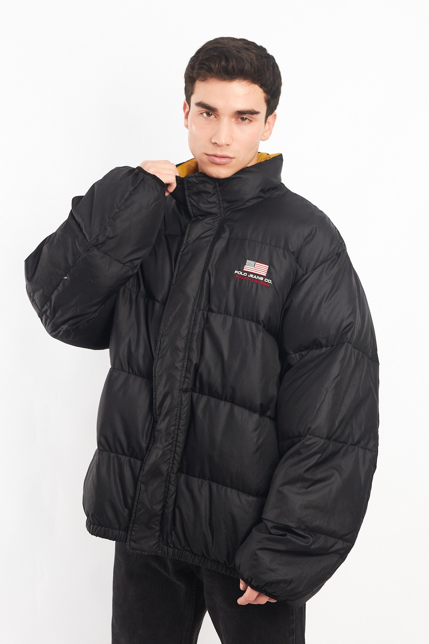 1990 Polo Jeans Ralph Lauren Down Puffer Jacket (XL)