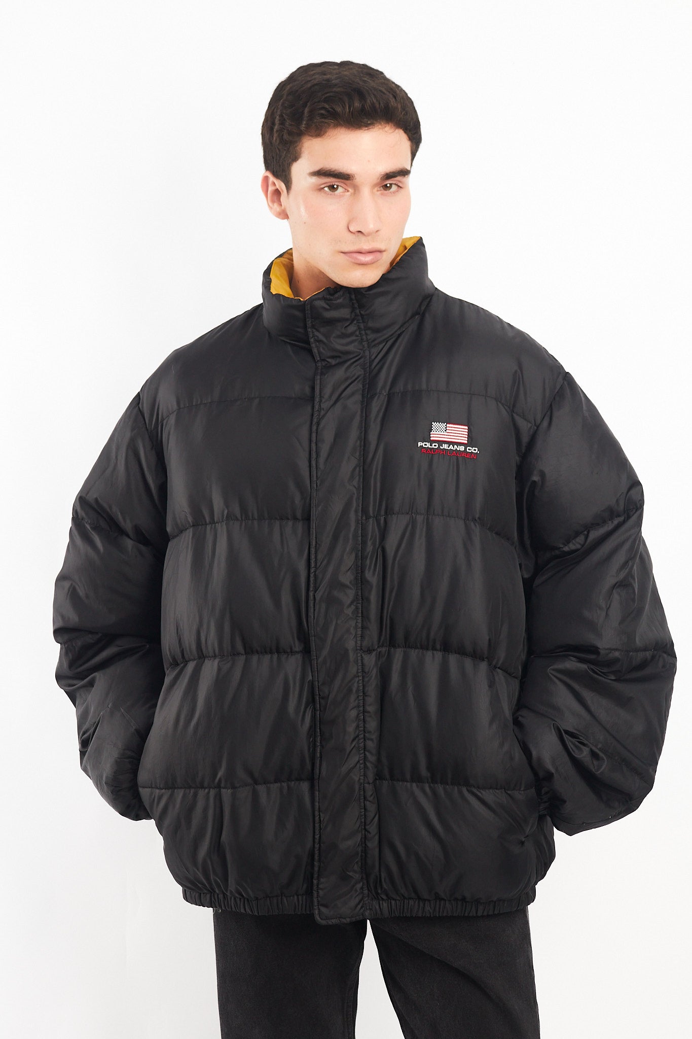 1990 Polo Jeans Ralph Lauren Down Puffer Jacket (XL)