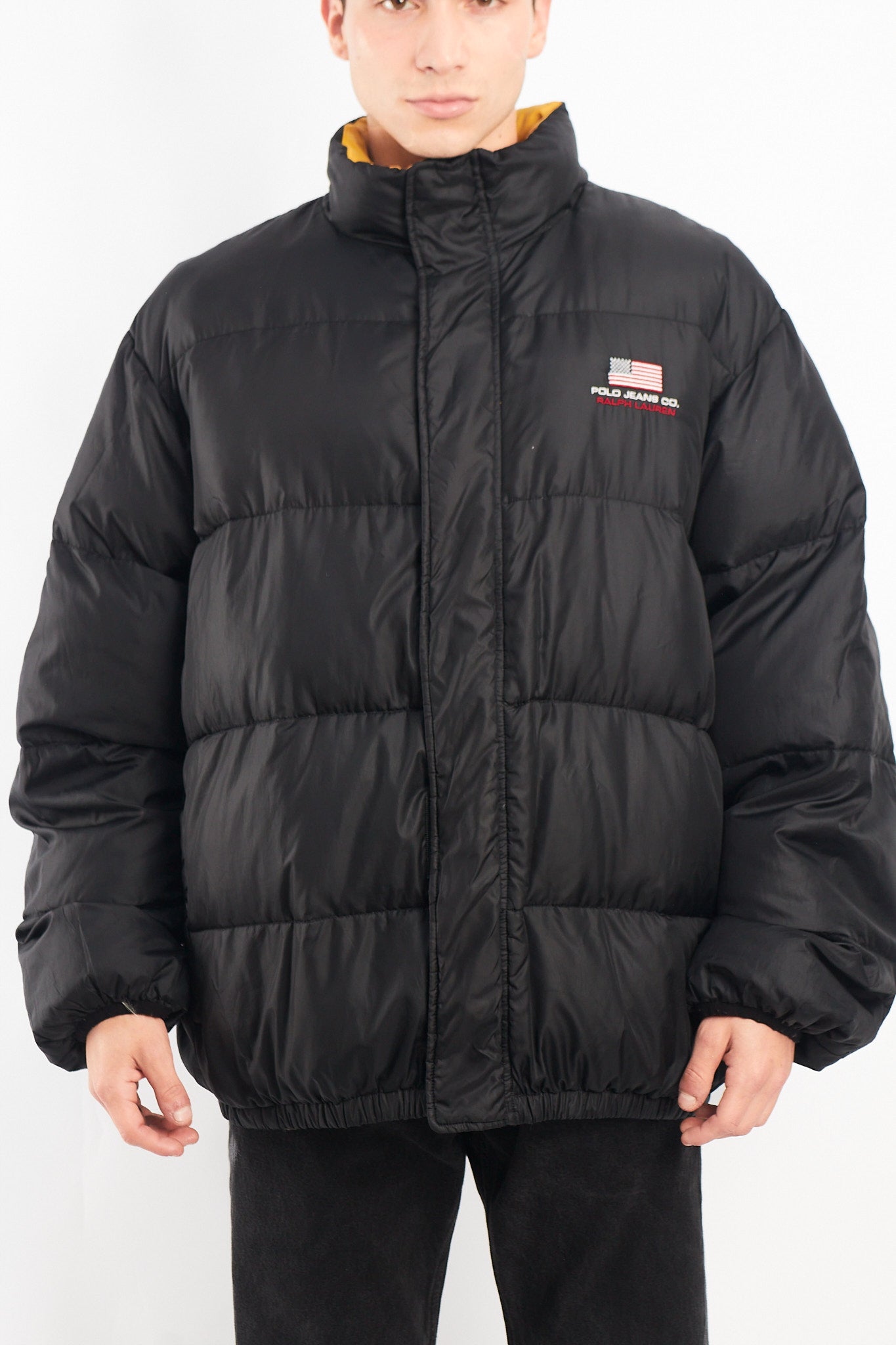 1990 Polo Jeans Ralph Lauren Down Puffer Jacket (XL)