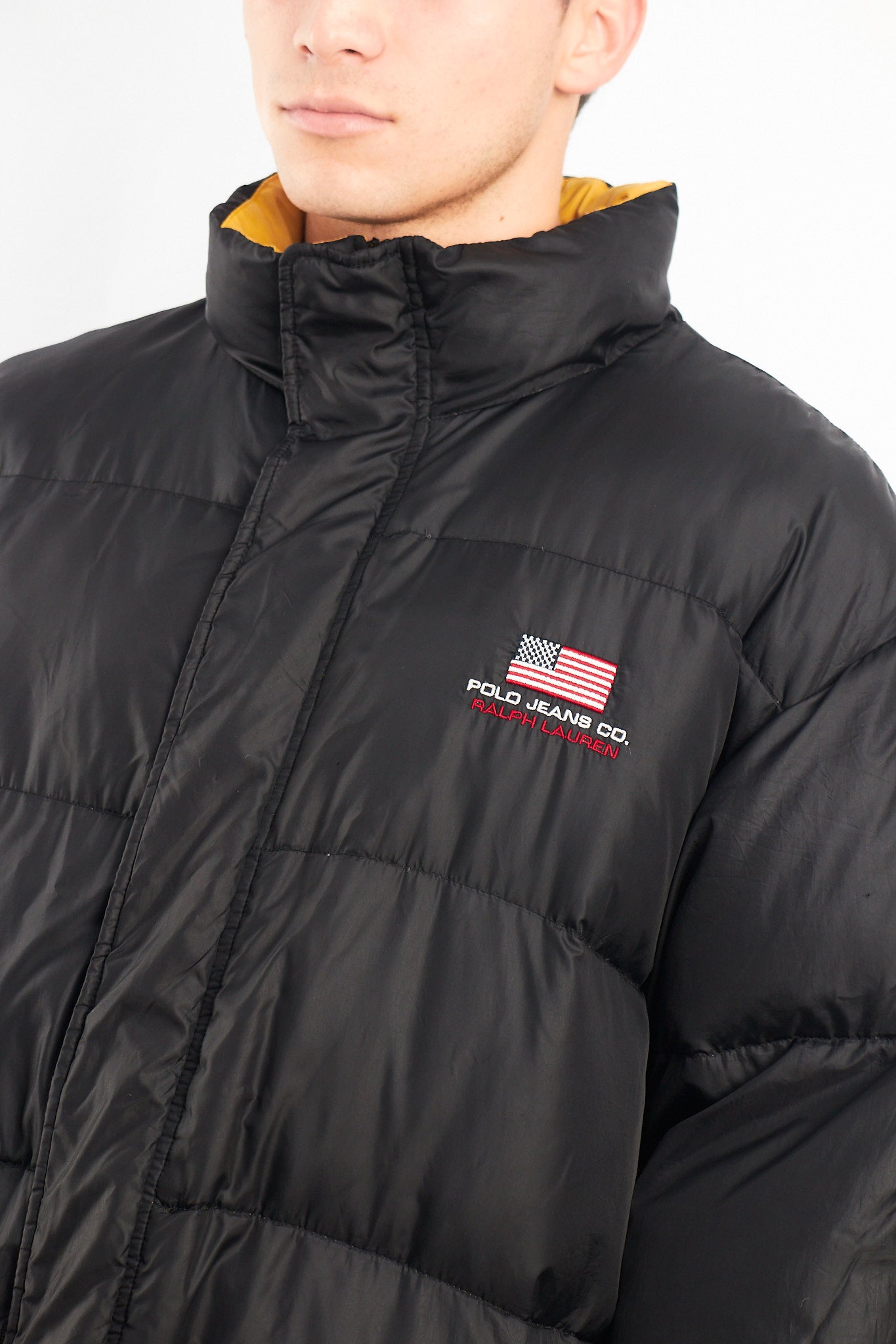 1990 Polo Jeans Ralph Lauren Down Puffer Jacket (XL)
