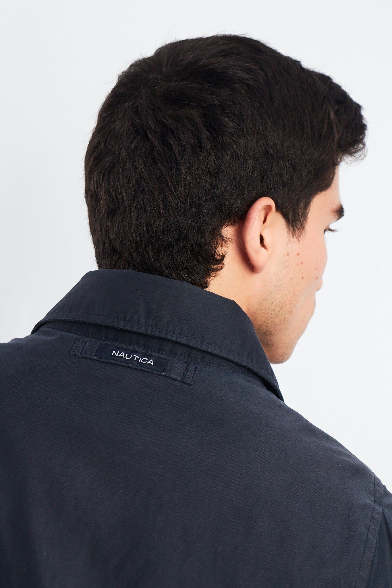 2000 Nautica Navy Harrington Jacket (M/L)
