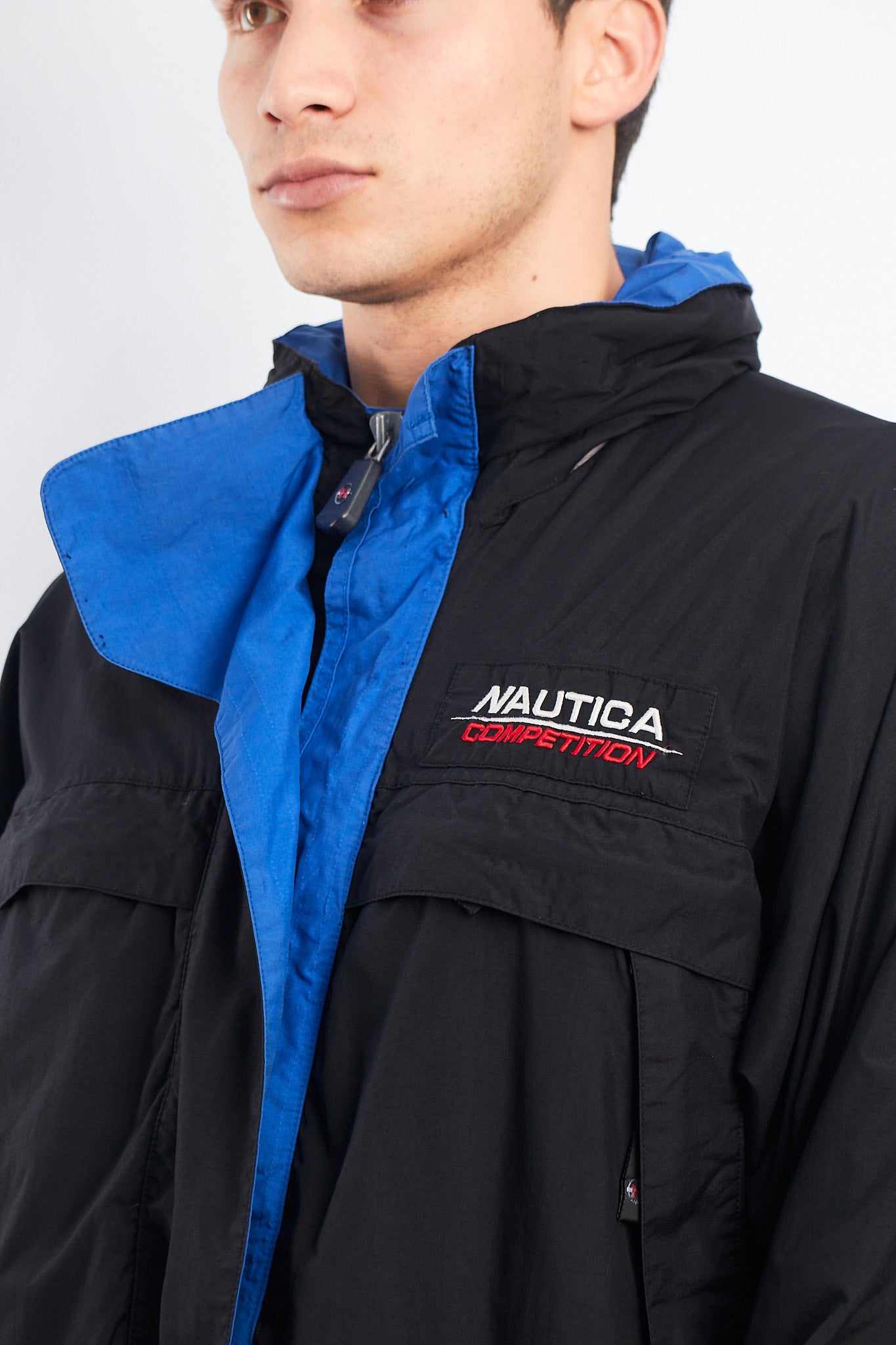 1990 Nautica Competition Impermeable Cargo Parka (L/XL)