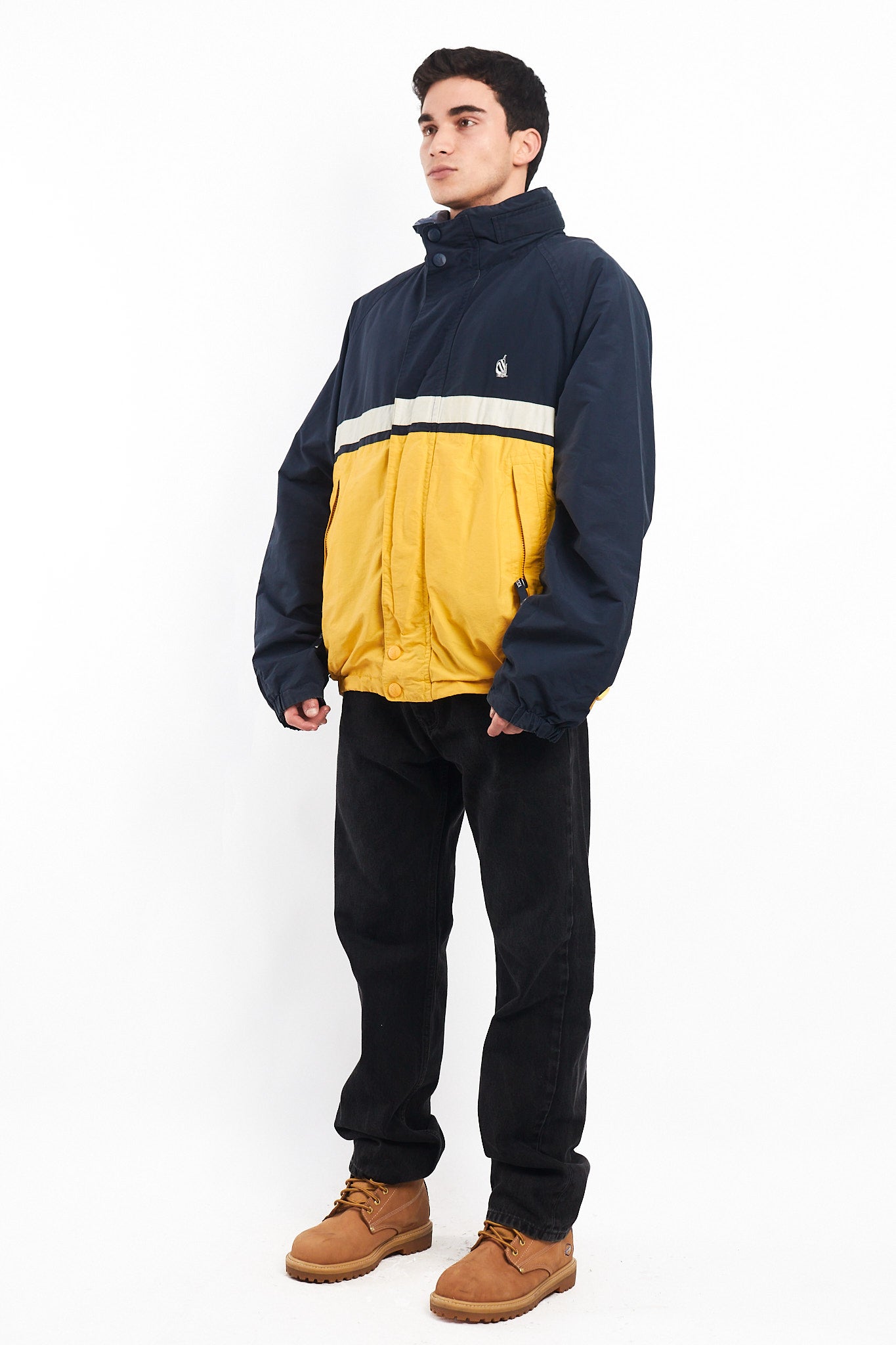 1990 Nautica Reversible Colorblock Jacket (XL)