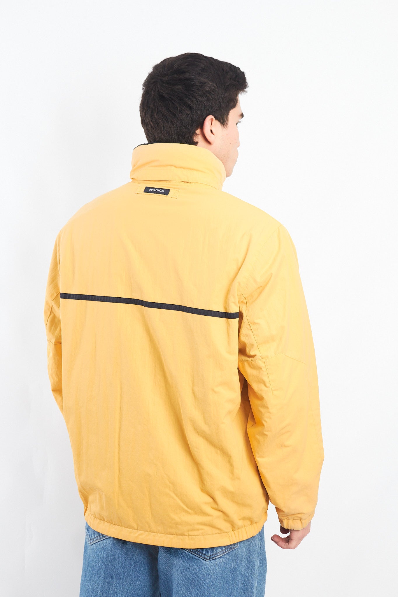 2000 Nautica Reversible Color block/ Polar Jacket (M/L)
