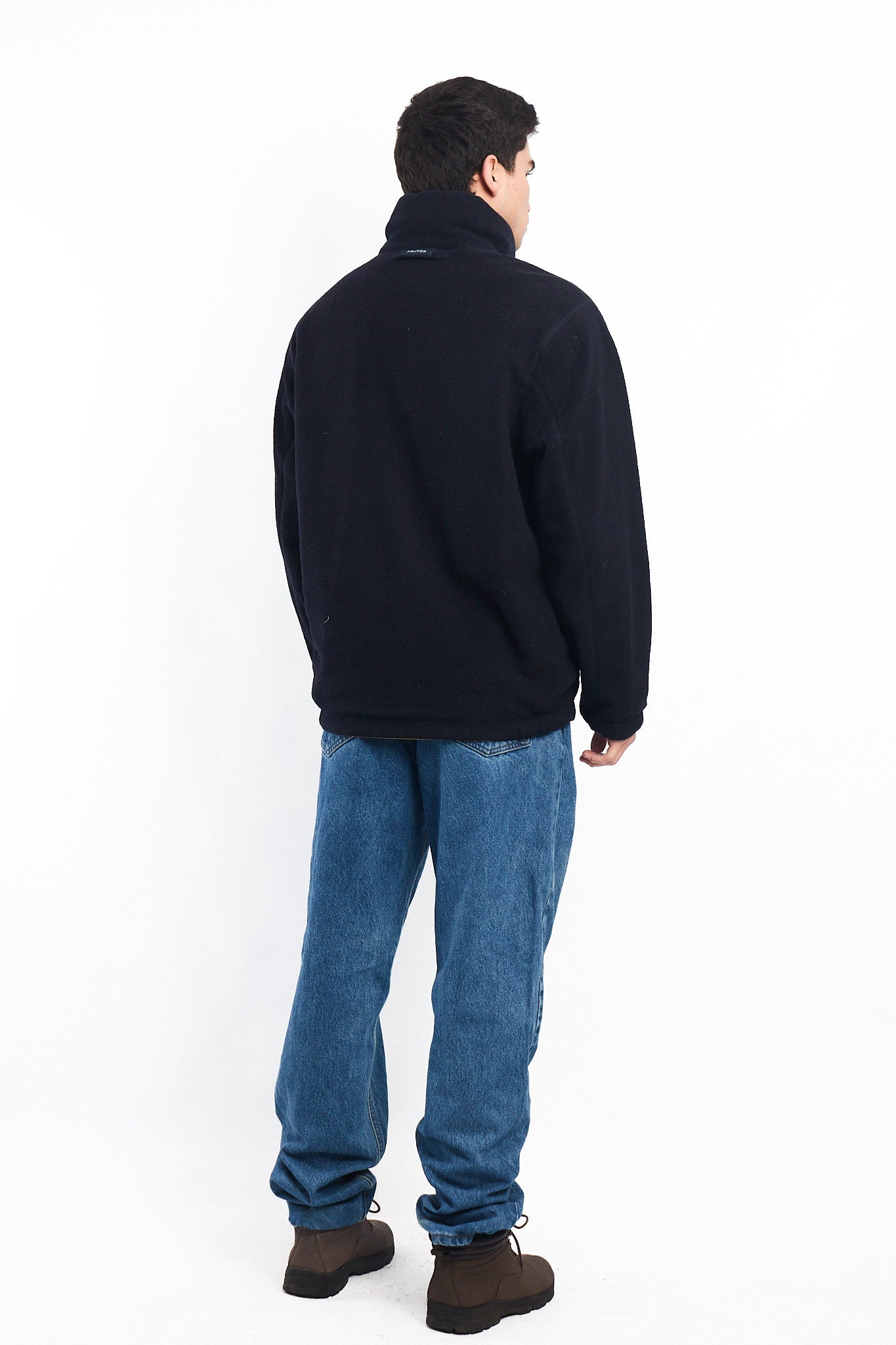 2000 Nautica Reversible Color block/ Polar Jacket (M/L)