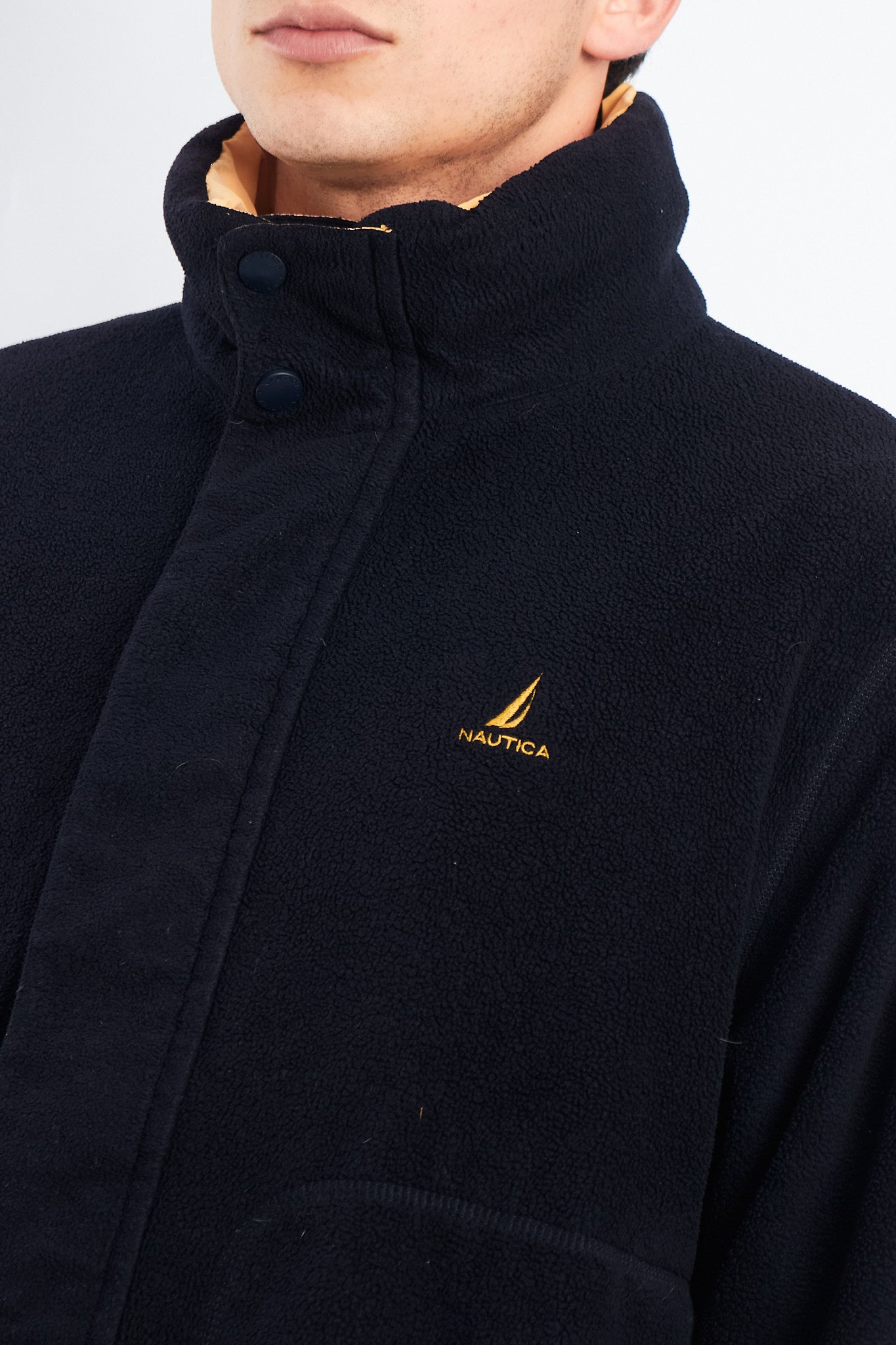 2000 Nautica Reversible Color block/ Polar Jacket (M/L)