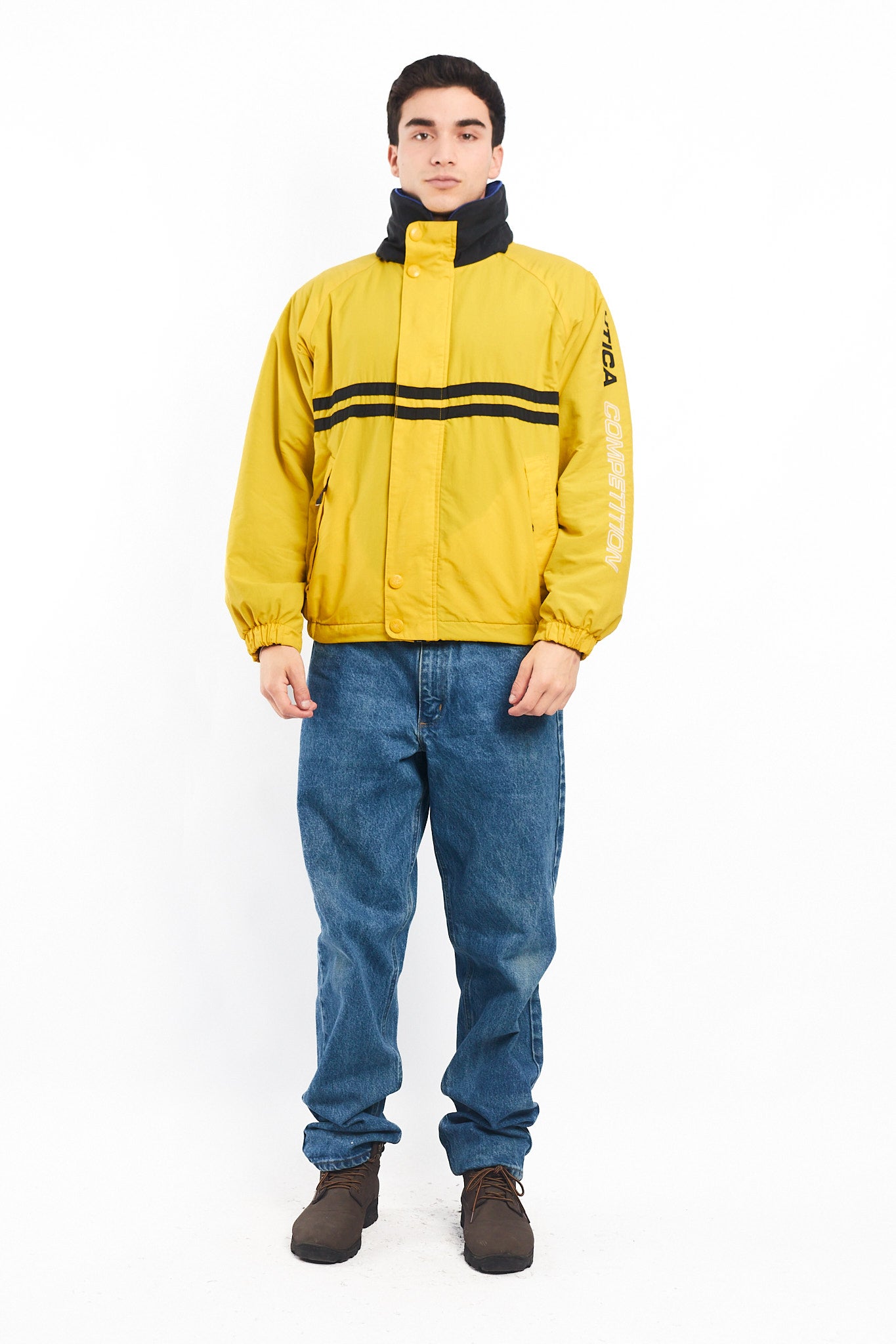 2000 Nautica Competition Spell Out Impermeable Jacket (M/L)