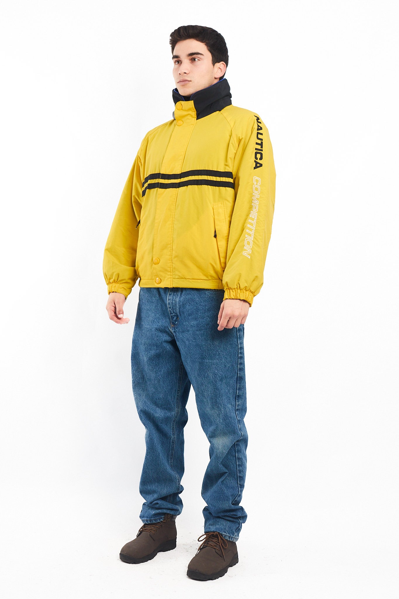 2000 Nautica Competition Spell Out Impermeable Jacket (M/L)