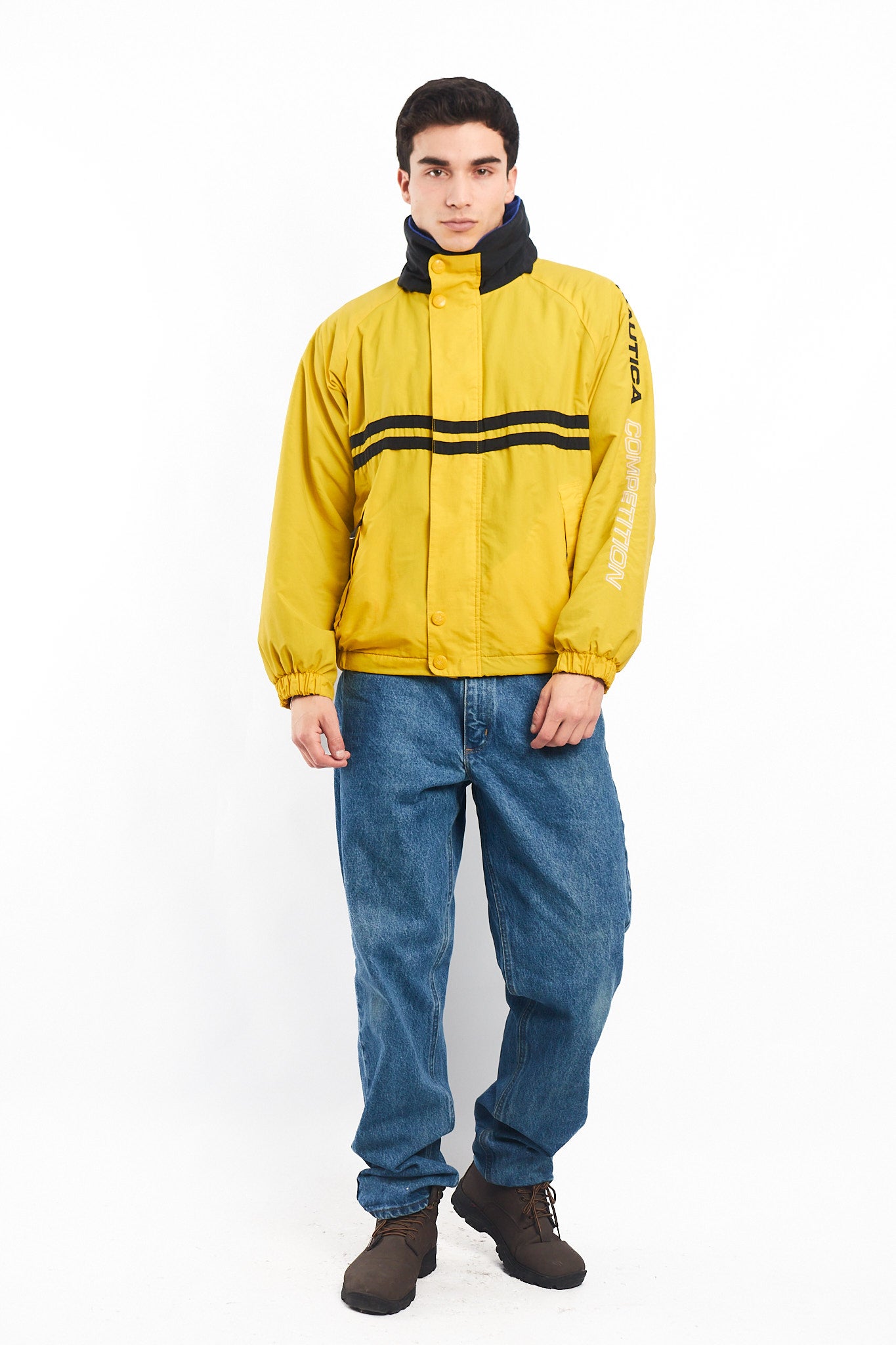 2000 Nautica Competition Spell Out Impermeable Jacket (M/L)