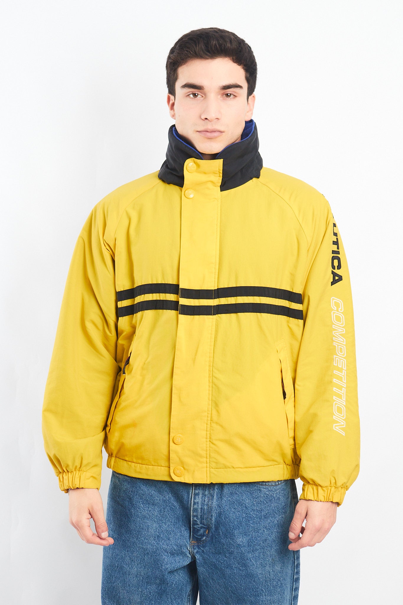 2000 Nautica Competition Spell Out Impermeable Jacket (M/L)