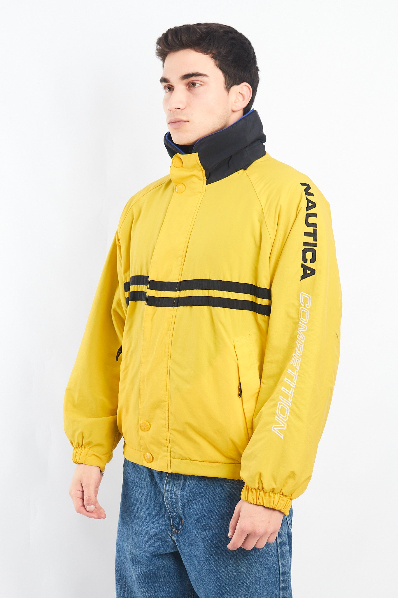 2000 Nautica Competition Spell Out Impermeable Jacket (M/L)