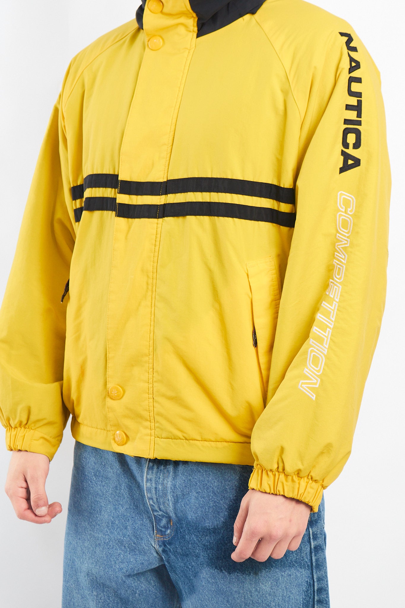 2000 Nautica Competition Spell Out Impermeable Jacket (M/L)