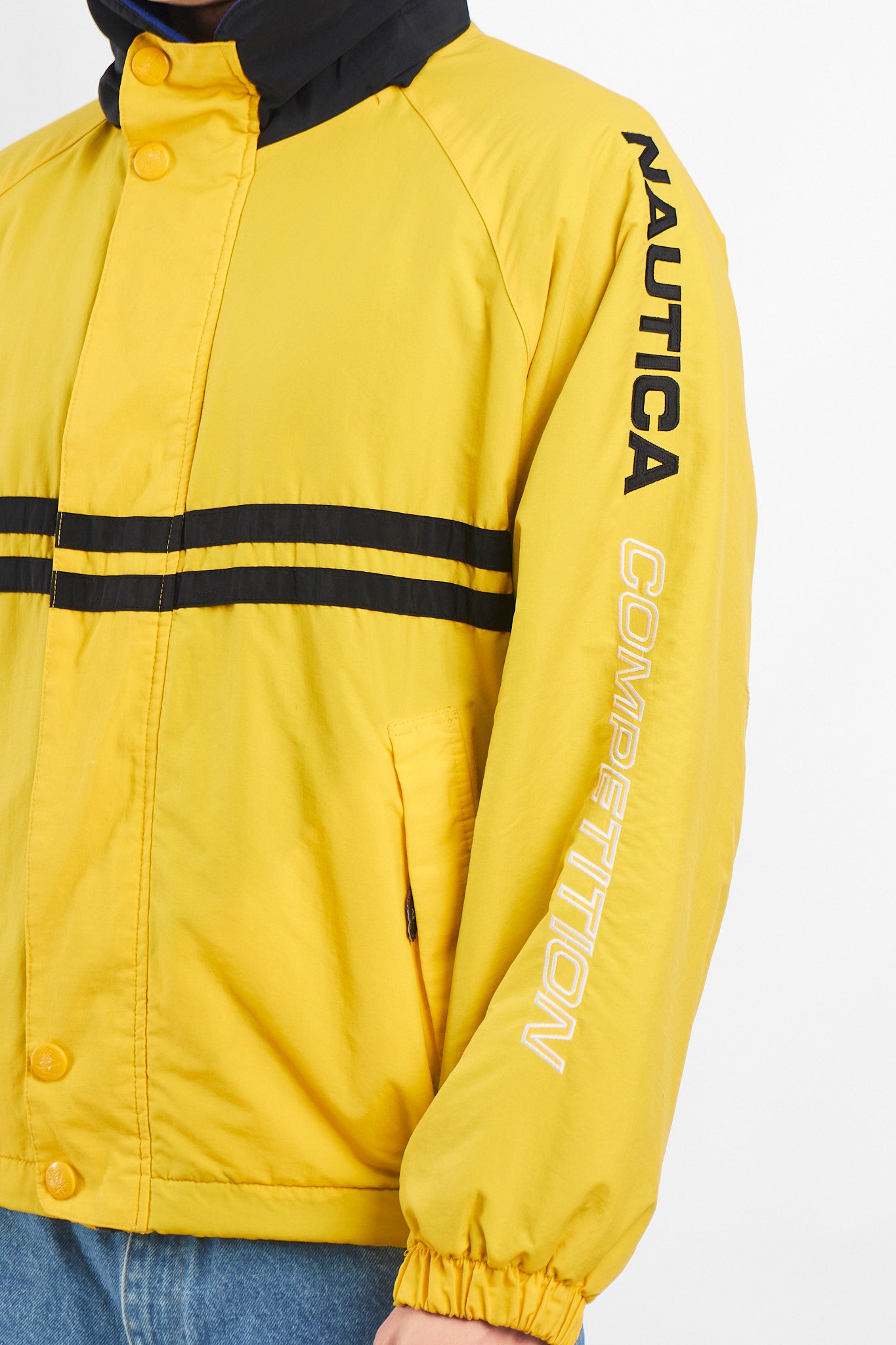 2000 Nautica Competition Spell Out Impermeable Jacket (M/L)
