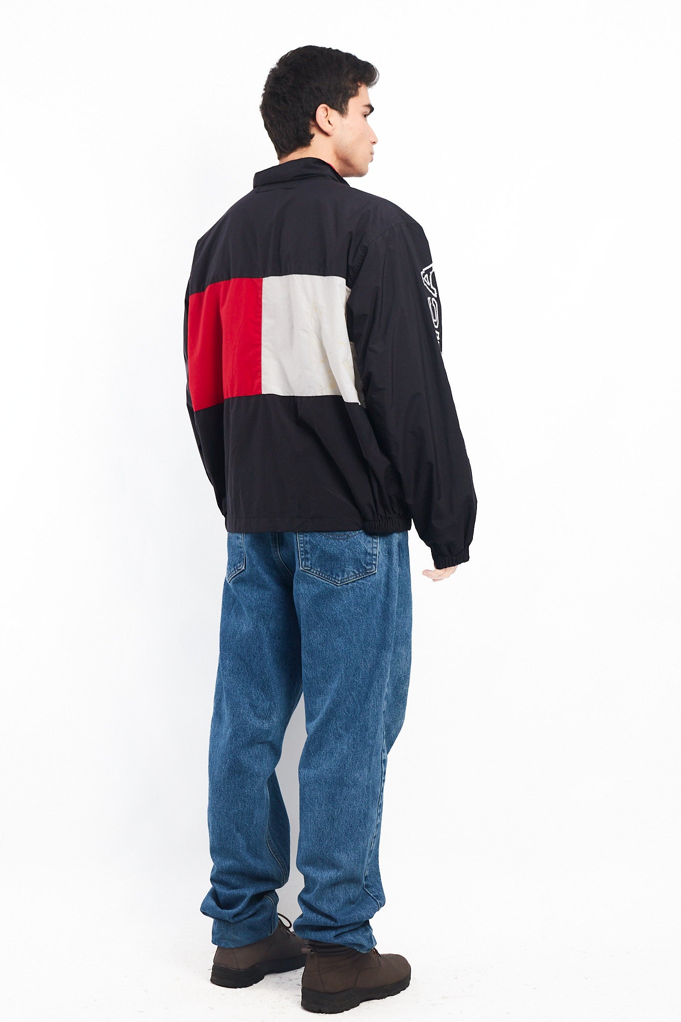 2000 Nautica Competition Big Logo Spell Out Impermeable Jacket (M/L)