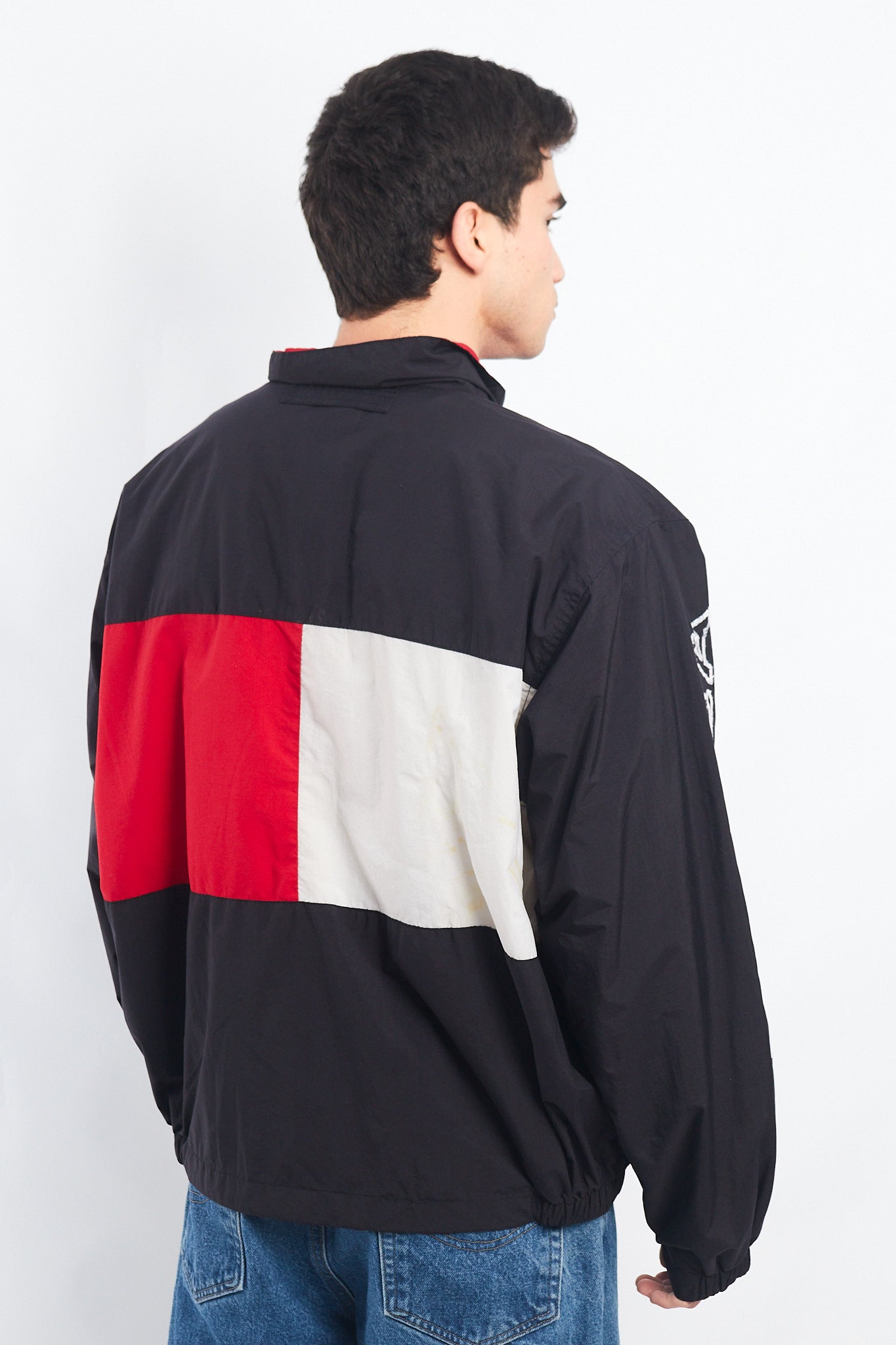 2000 Nautica Competition Big Logo Spell Out Impermeable Jacket (M/L)