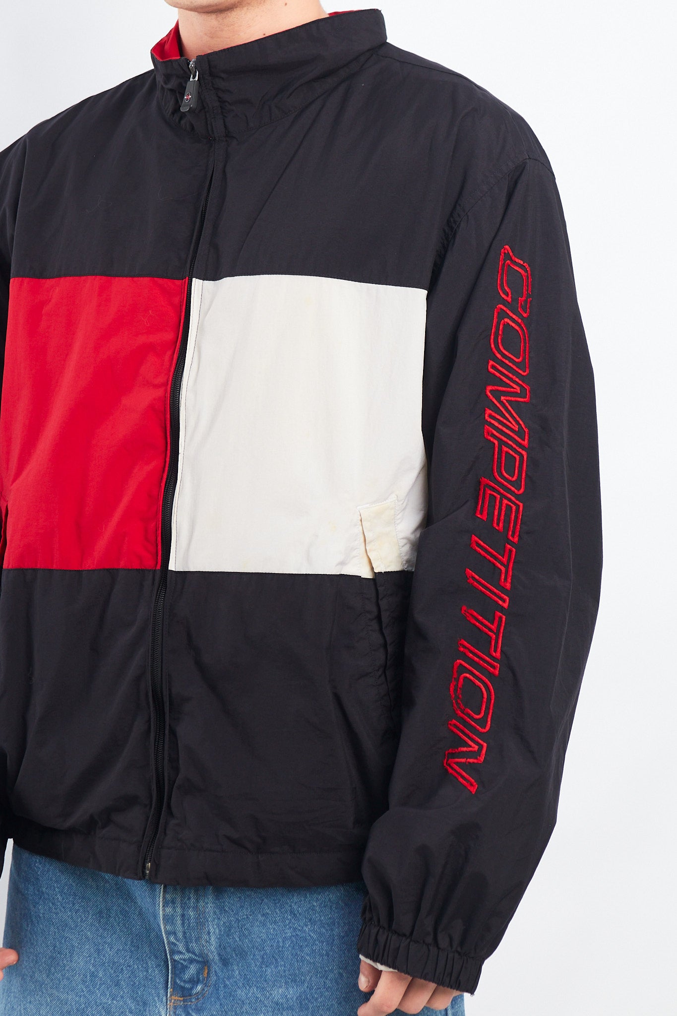 2000 Nautica Competition Big Logo Spell Out Impermeable Jacket (M/L)