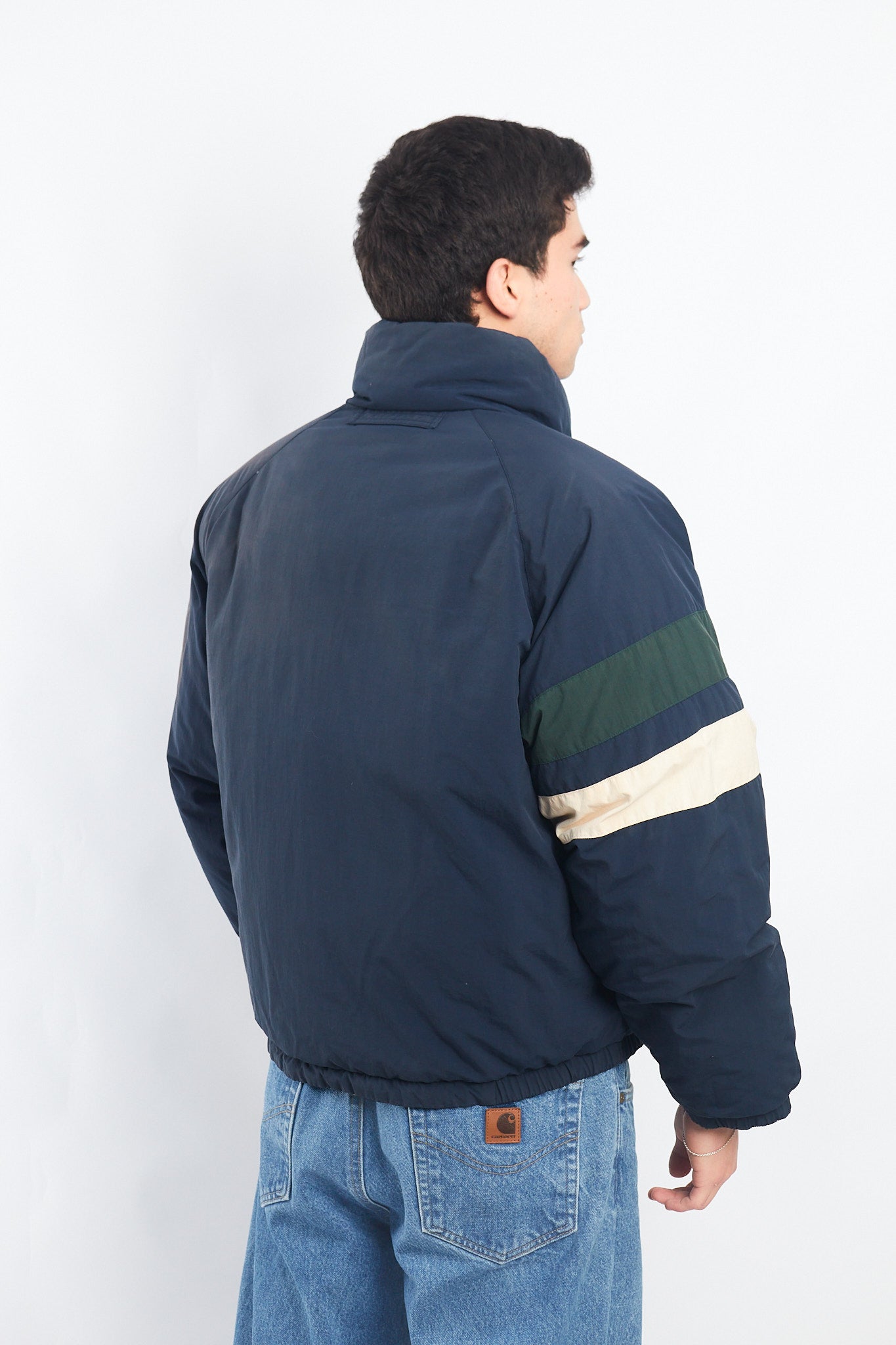 1990 Vintage Nautica Down Puffer Jacket (S/M)
