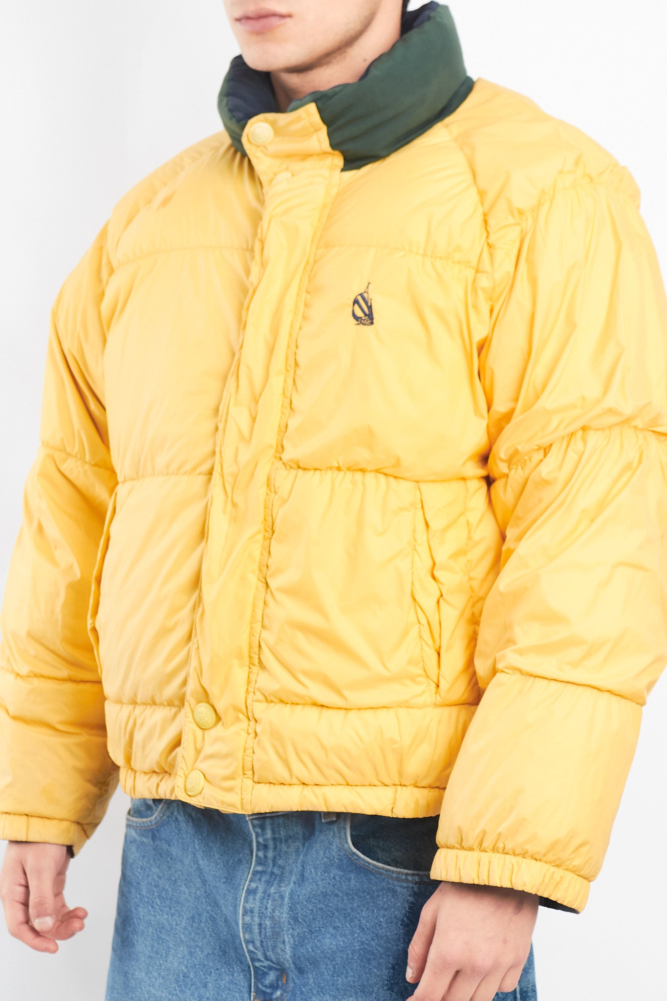 1990 Vintage Nautica Down Puffer Jacket (S/M)