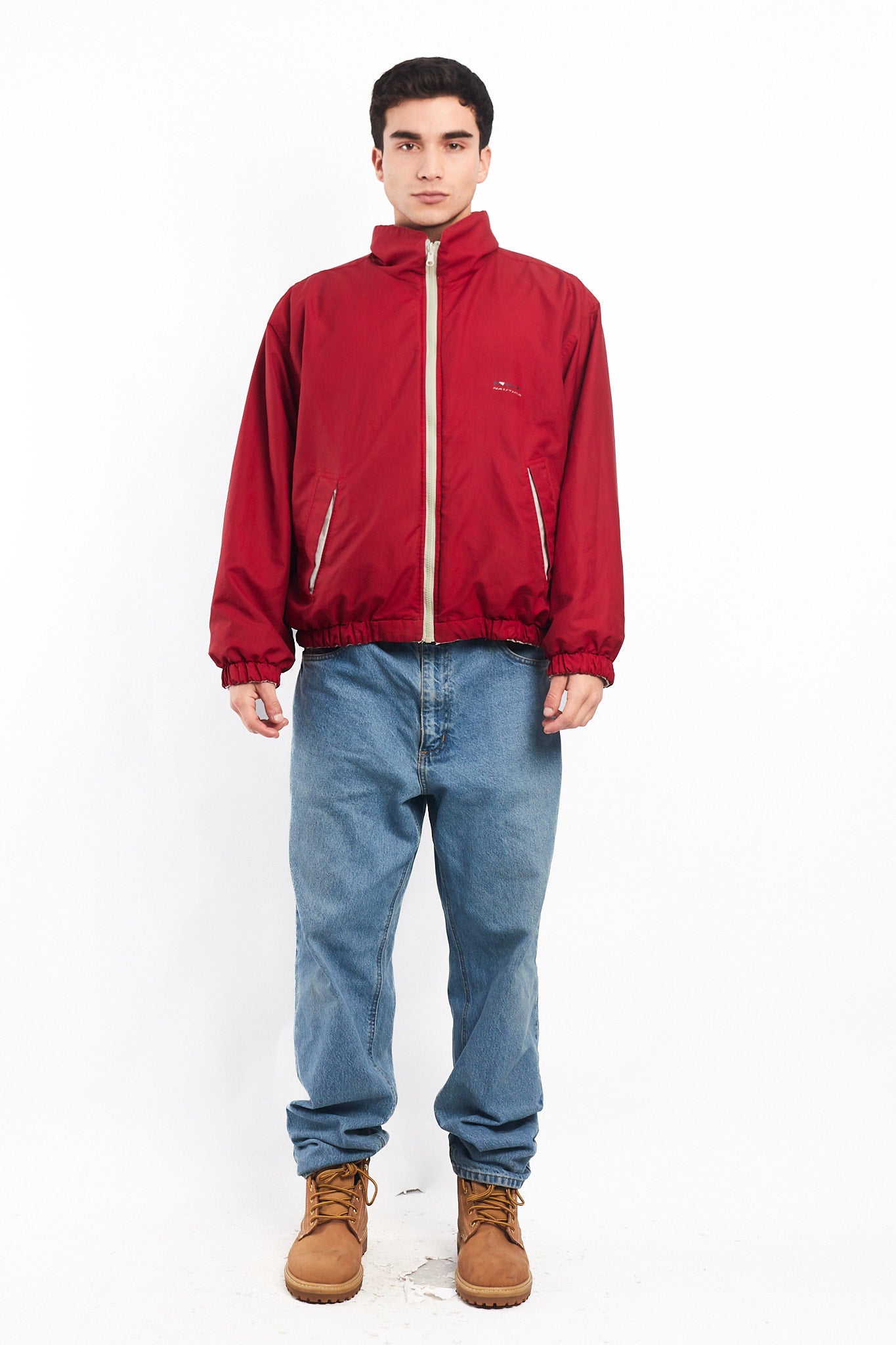 1990 Vintage Nautica Sport Tech Reversible Jacket (M/L)