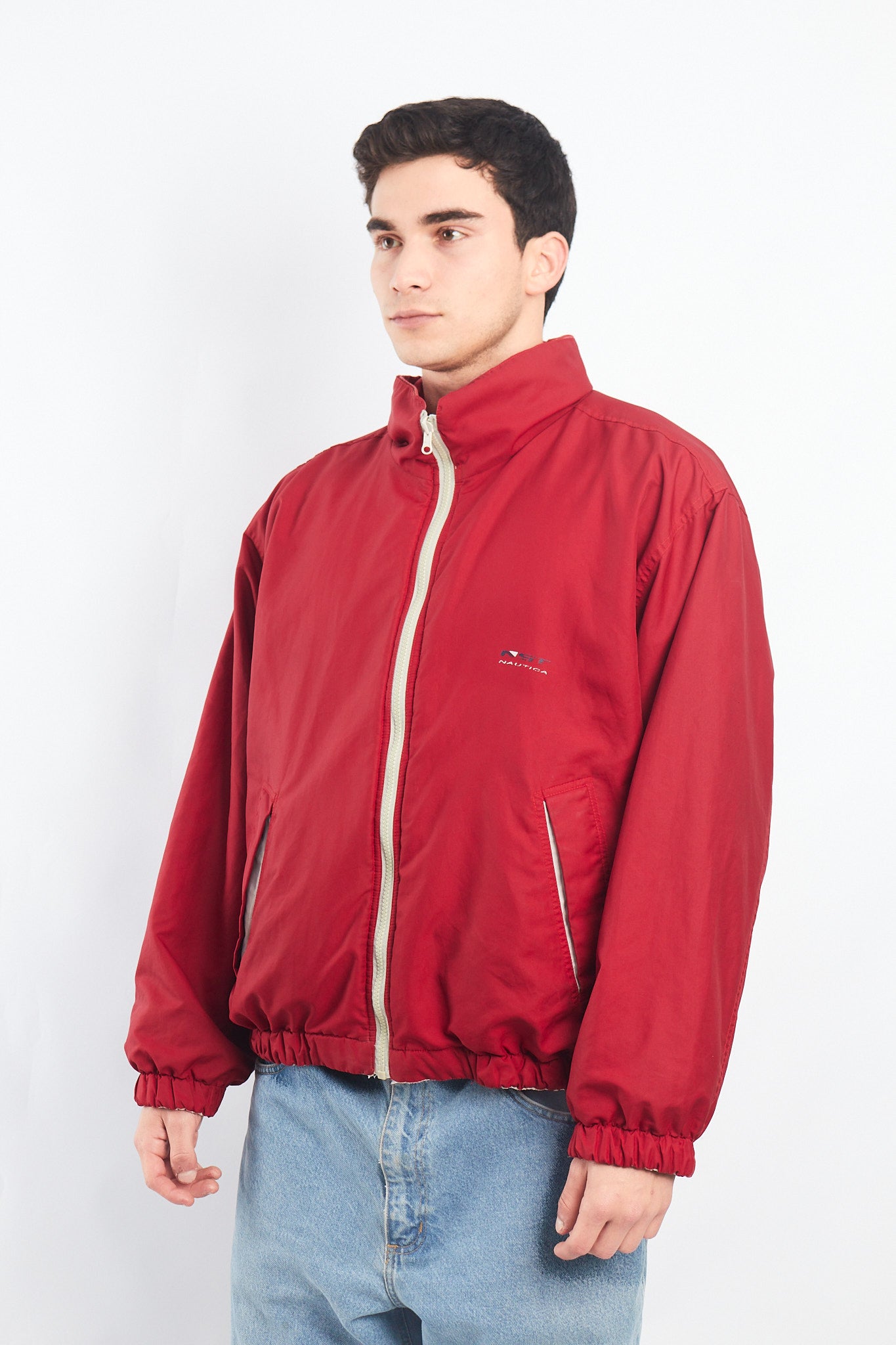 1990 Vintage Nautica Sport Tech Reversible Jacket (M/L)