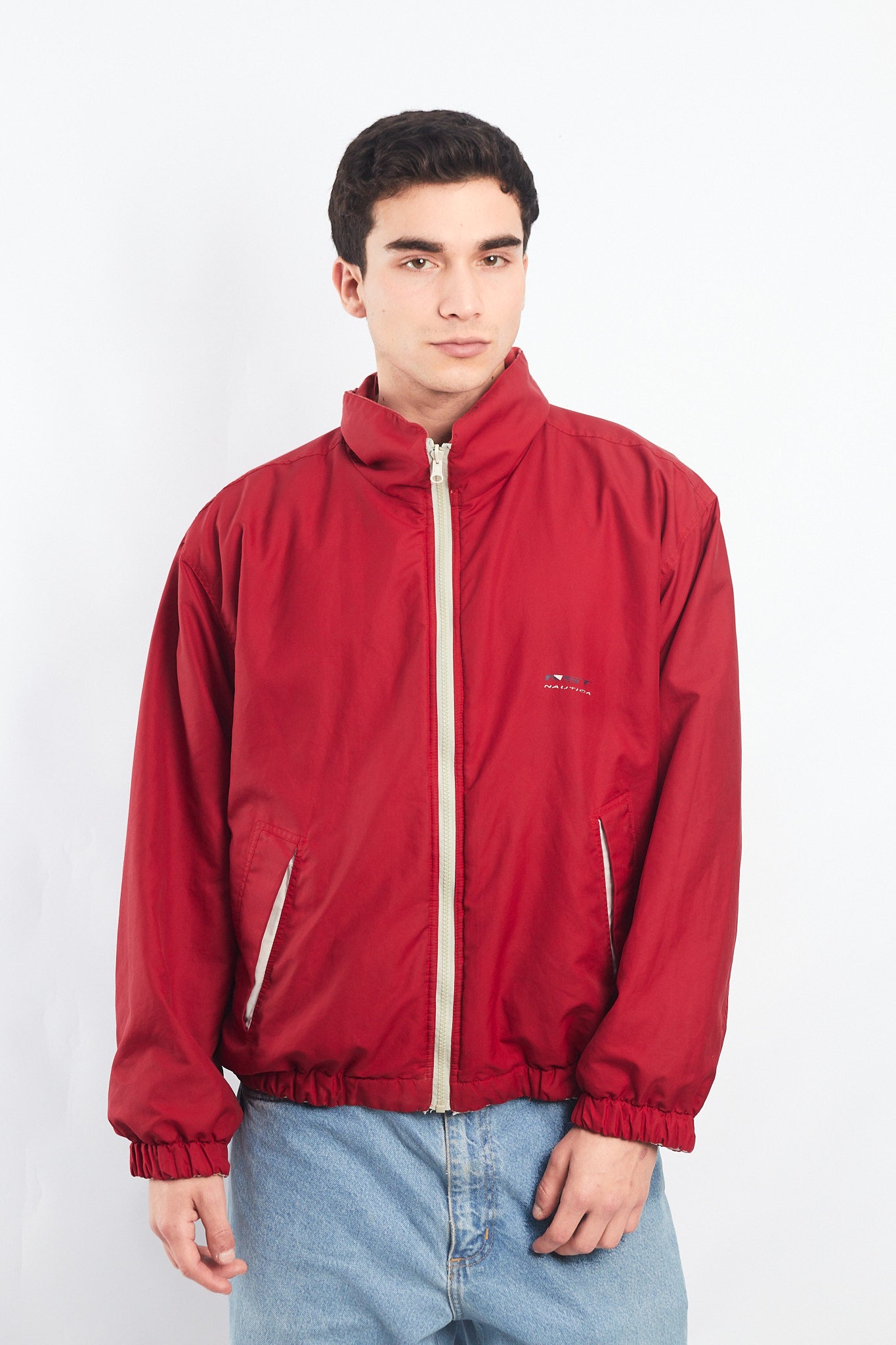 1990 Vintage Nautica Sport Tech Reversible Jacket (M/L)
