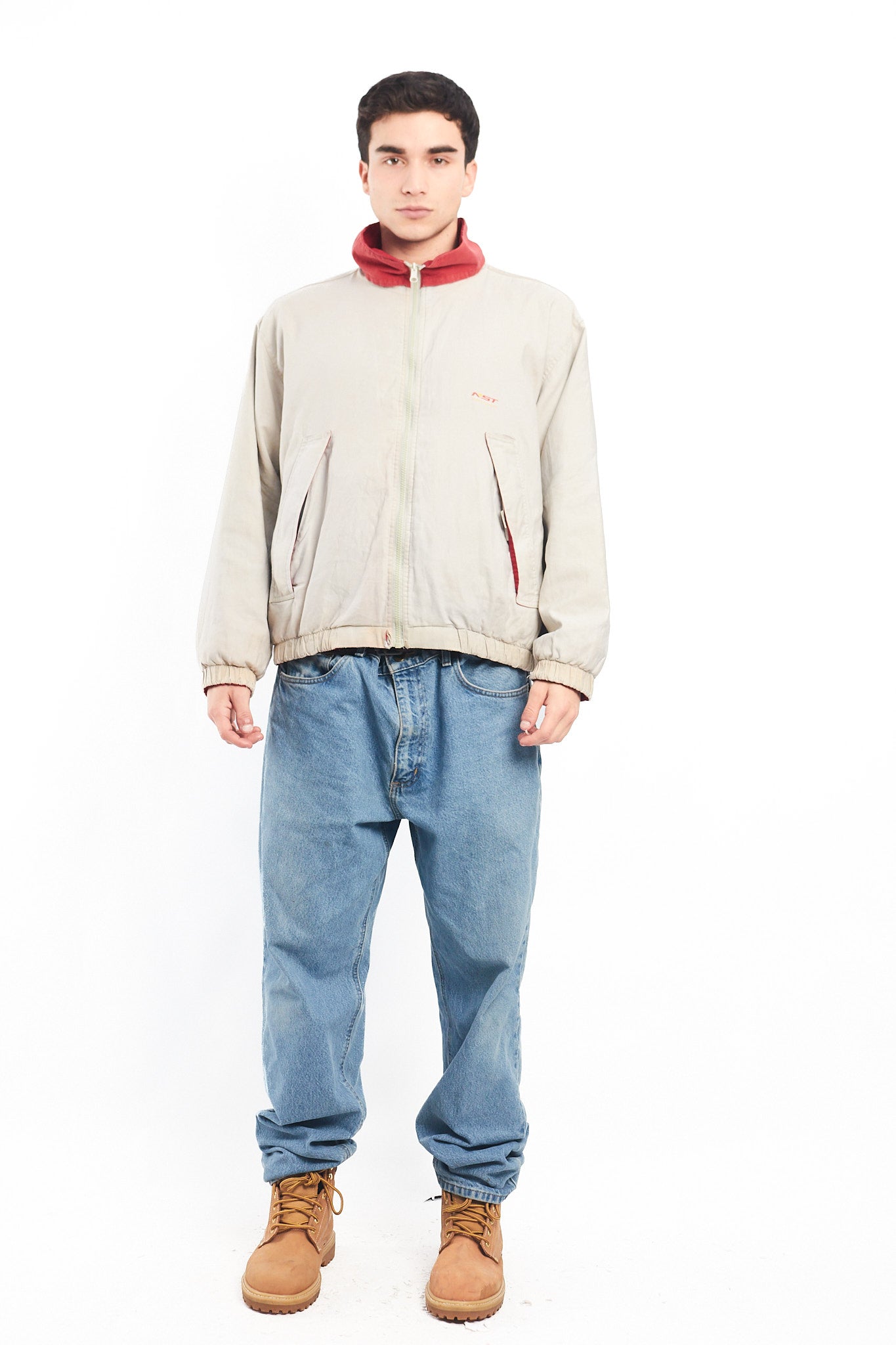 1990 Vintage Nautica Sport Tech Reversible Jacket (M/L)