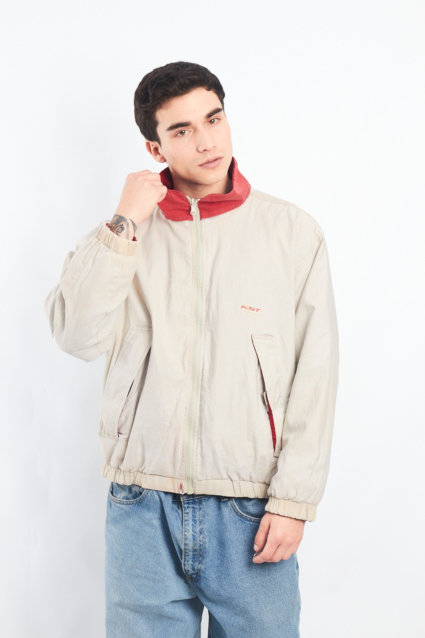 1990 Vintage Nautica Sport Tech Reversible Jacket (M/L)