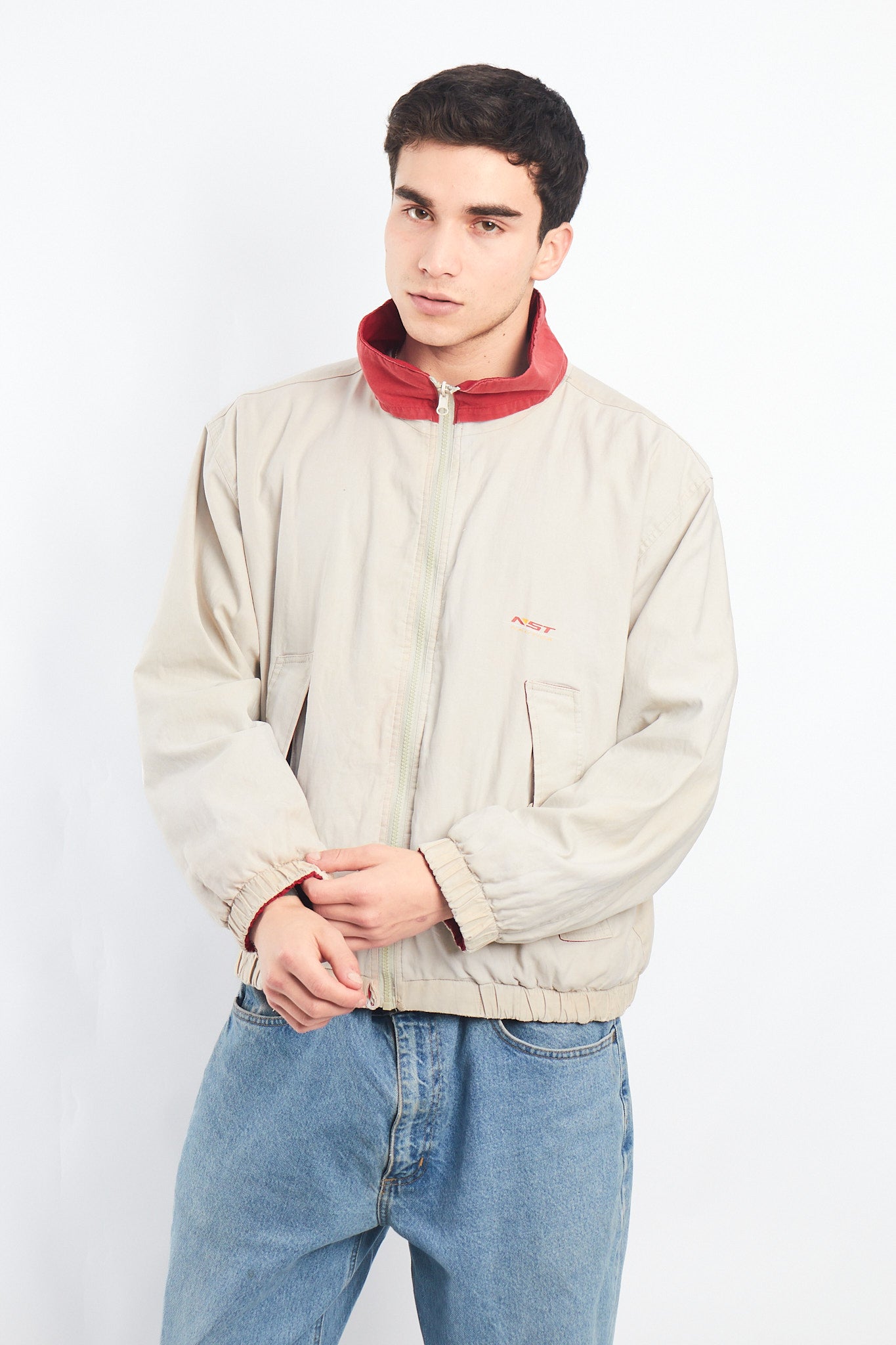 1990 Vintage Nautica Sport Tech Reversible Jacket (M/L)