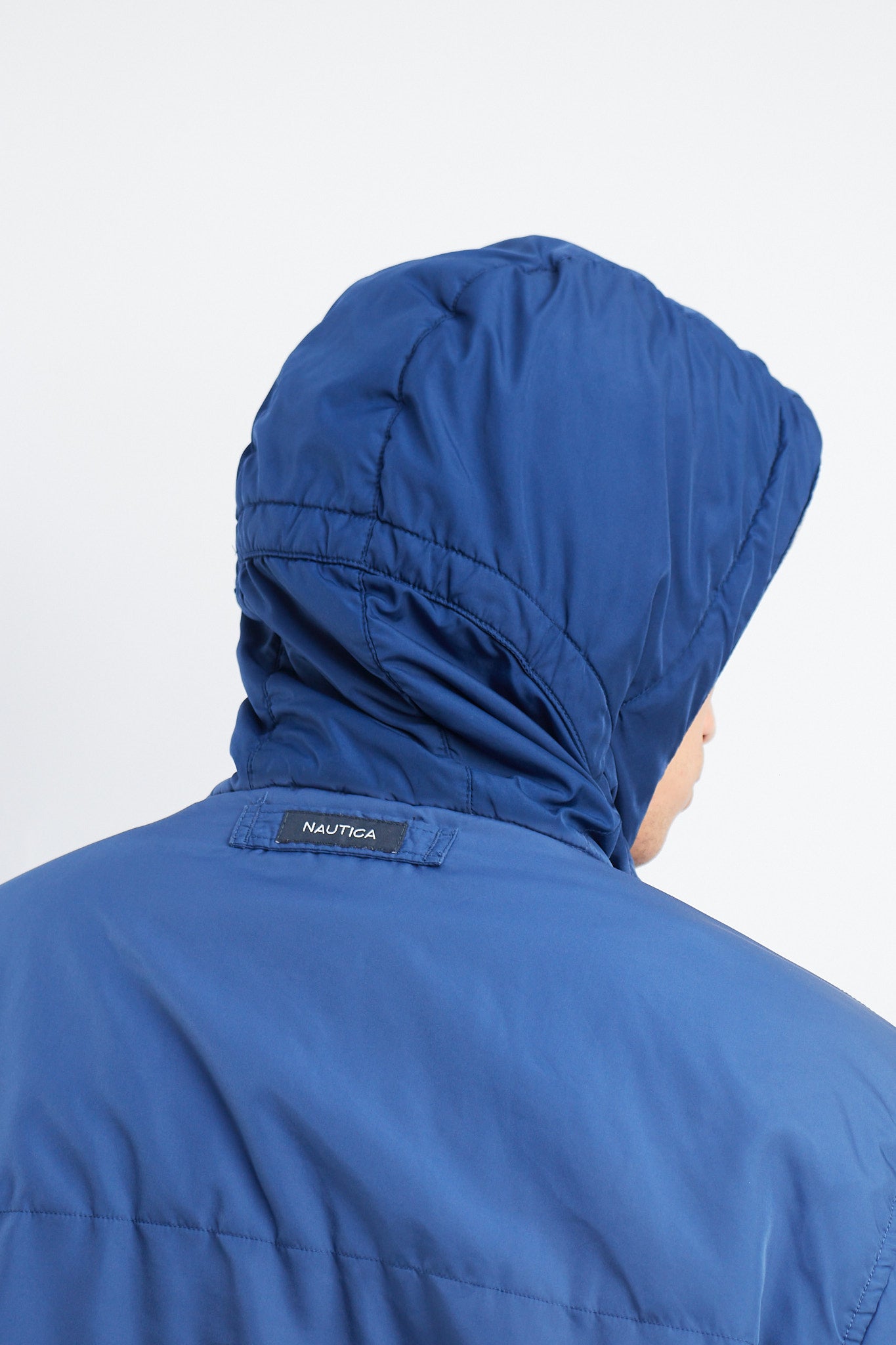 2000 Nautica Reversible Hooded Jacket/ Windbreaker (M/L)