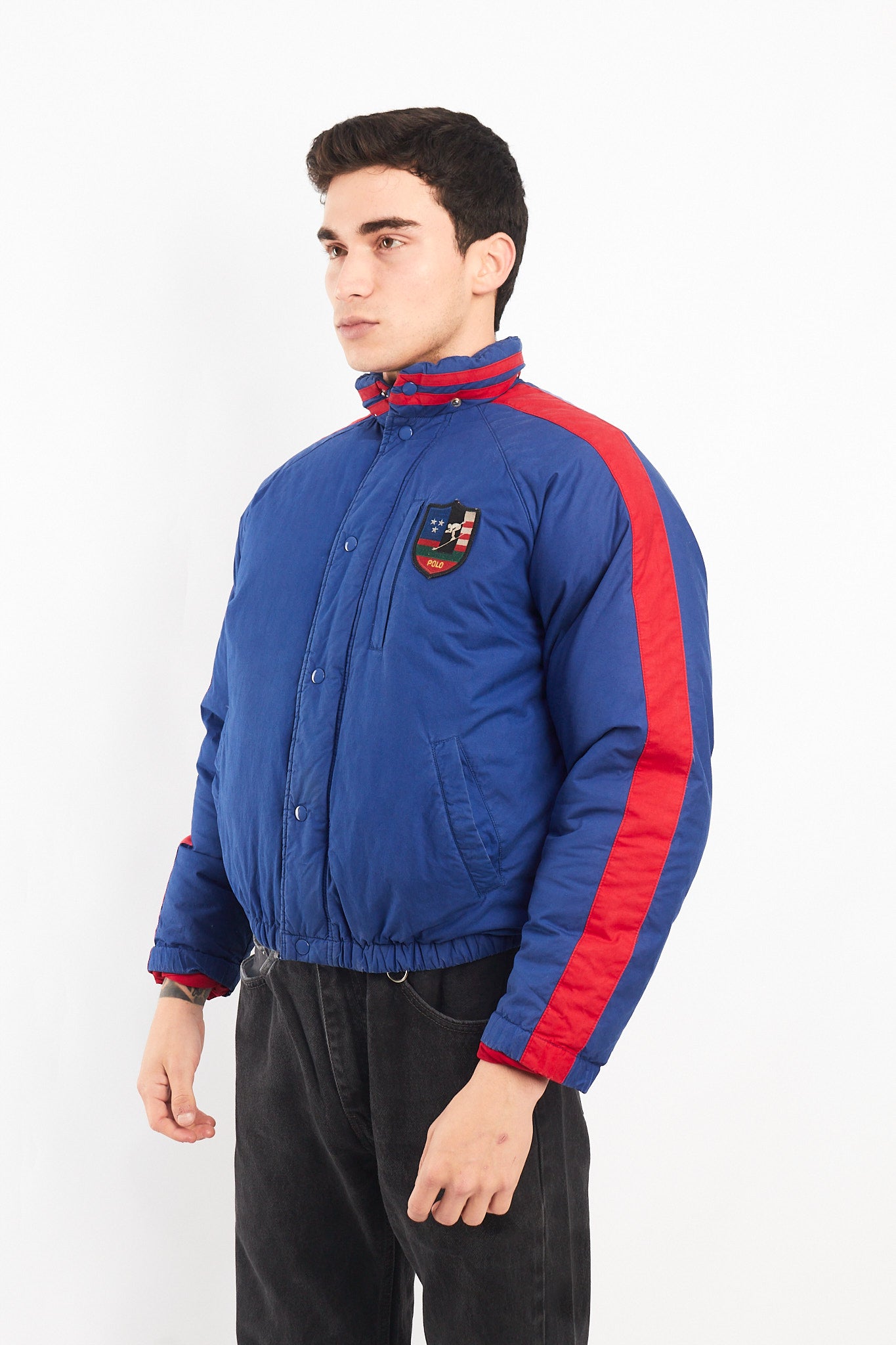 1992 Polo Ralph Lauren Suicide Ski Down Puffer Jacket (S/M)