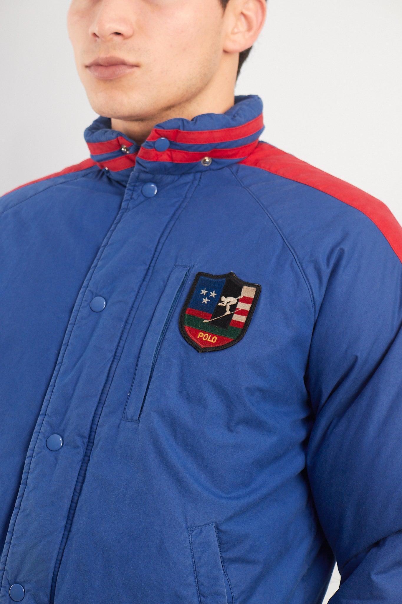 1992 Polo Ralph Lauren Suicide Ski Down Puffer Jacket (S/M)
