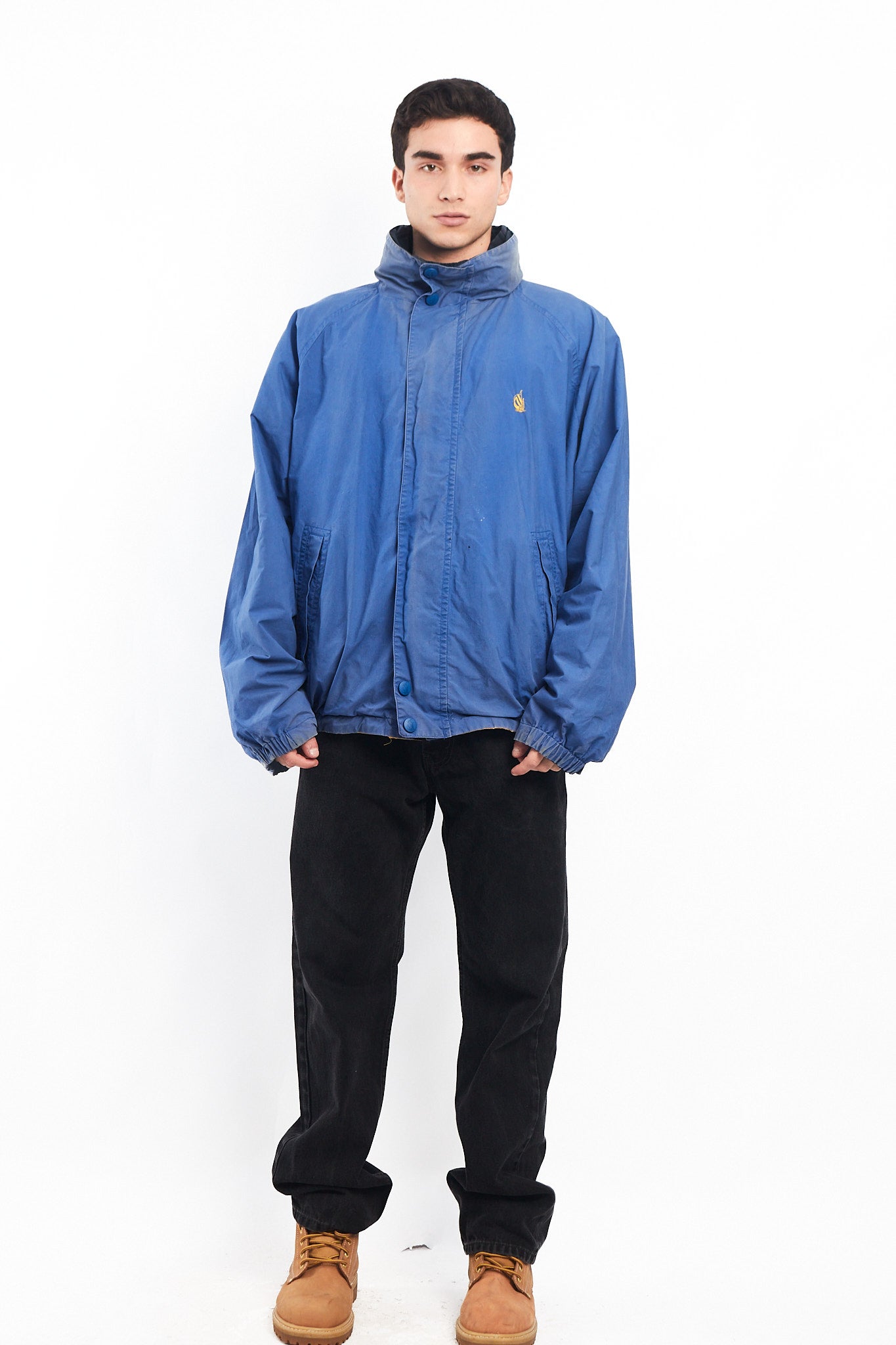 1990 Nautica Reversible Colorblock Jacket (XL)