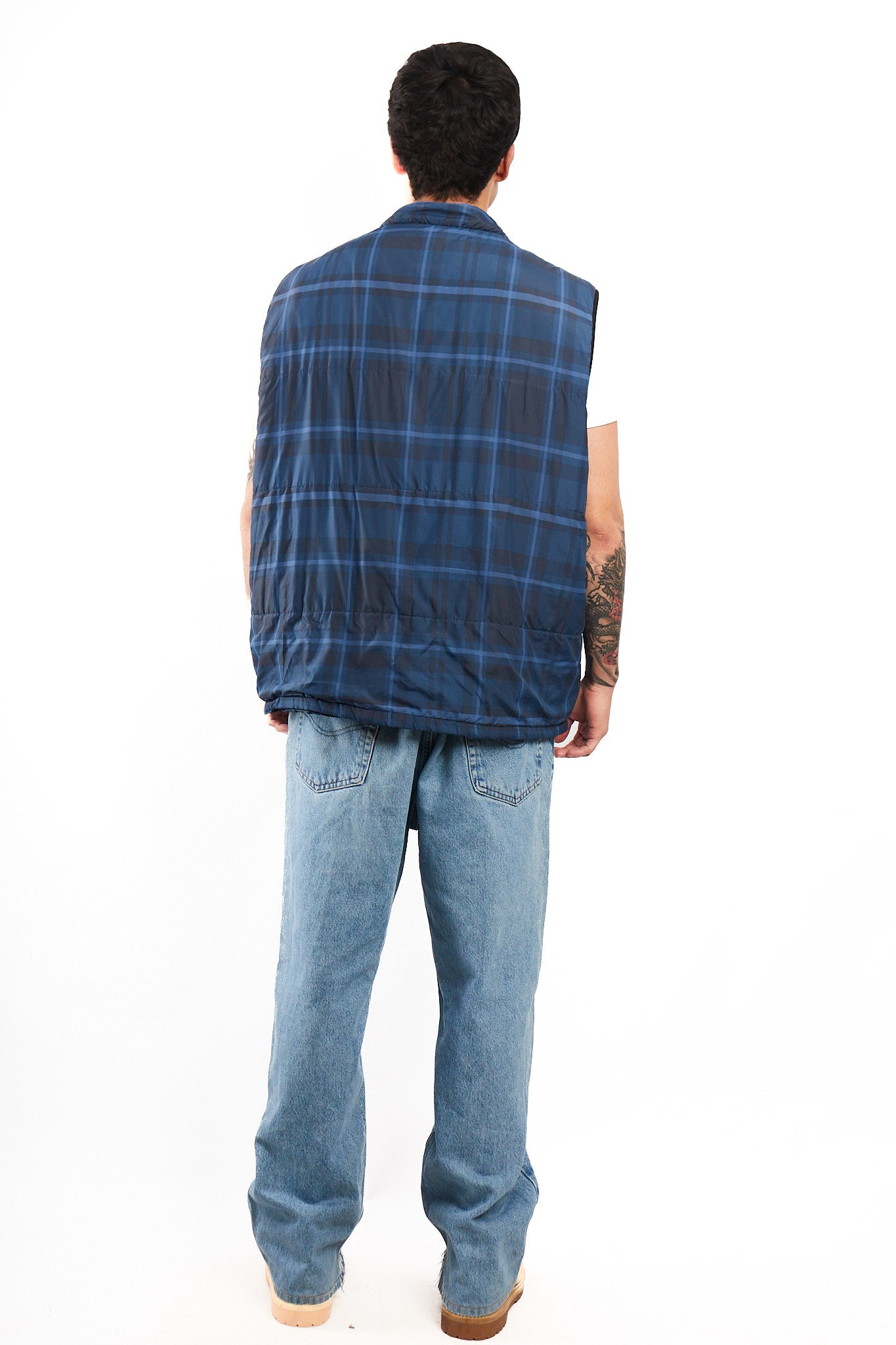 2000 Chaps Tartan Vest (L/XL)