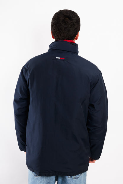 1990 Vintage Tommy Double Collar Down Puffer Parka (M)
