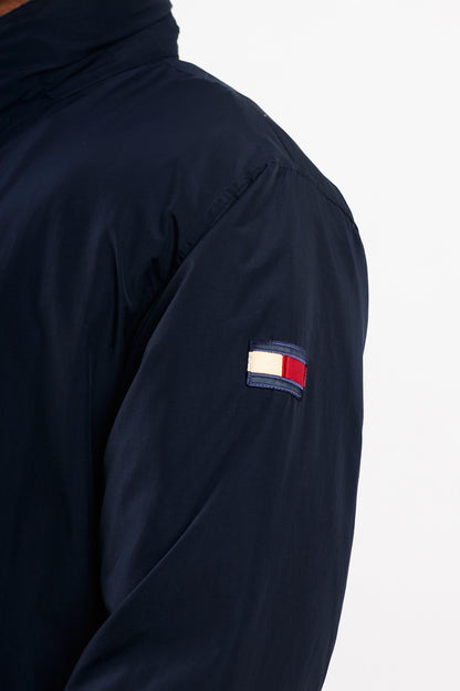 1990 Vintage Tommy Double Collar Down Puffer Parka (M)