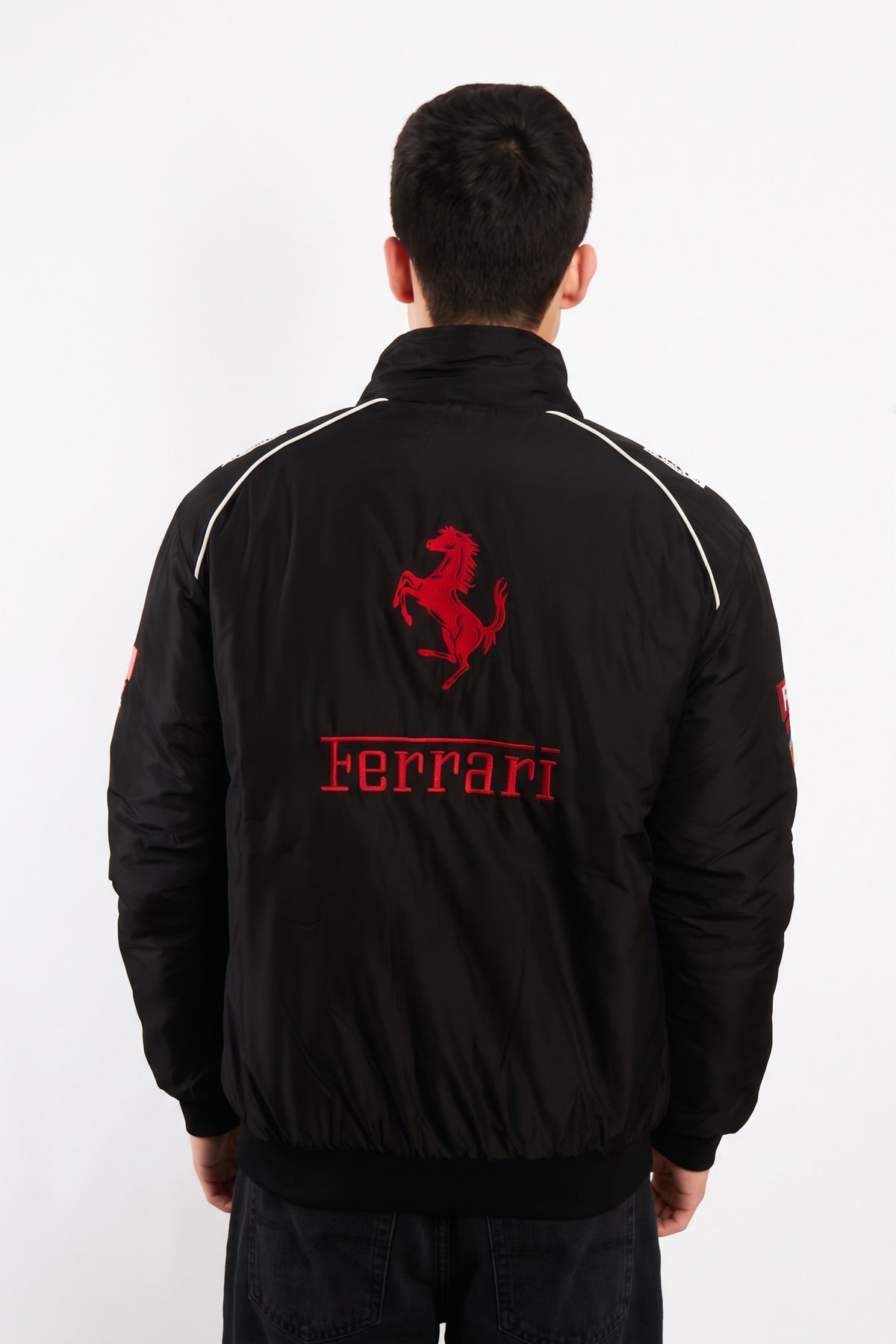 F1 Scuderia Ferrari Black Edition Racing Jacket