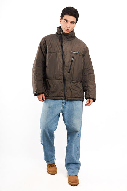 1990 Vintage Tommy Coldstop Gray Puffer Jacket (L)
