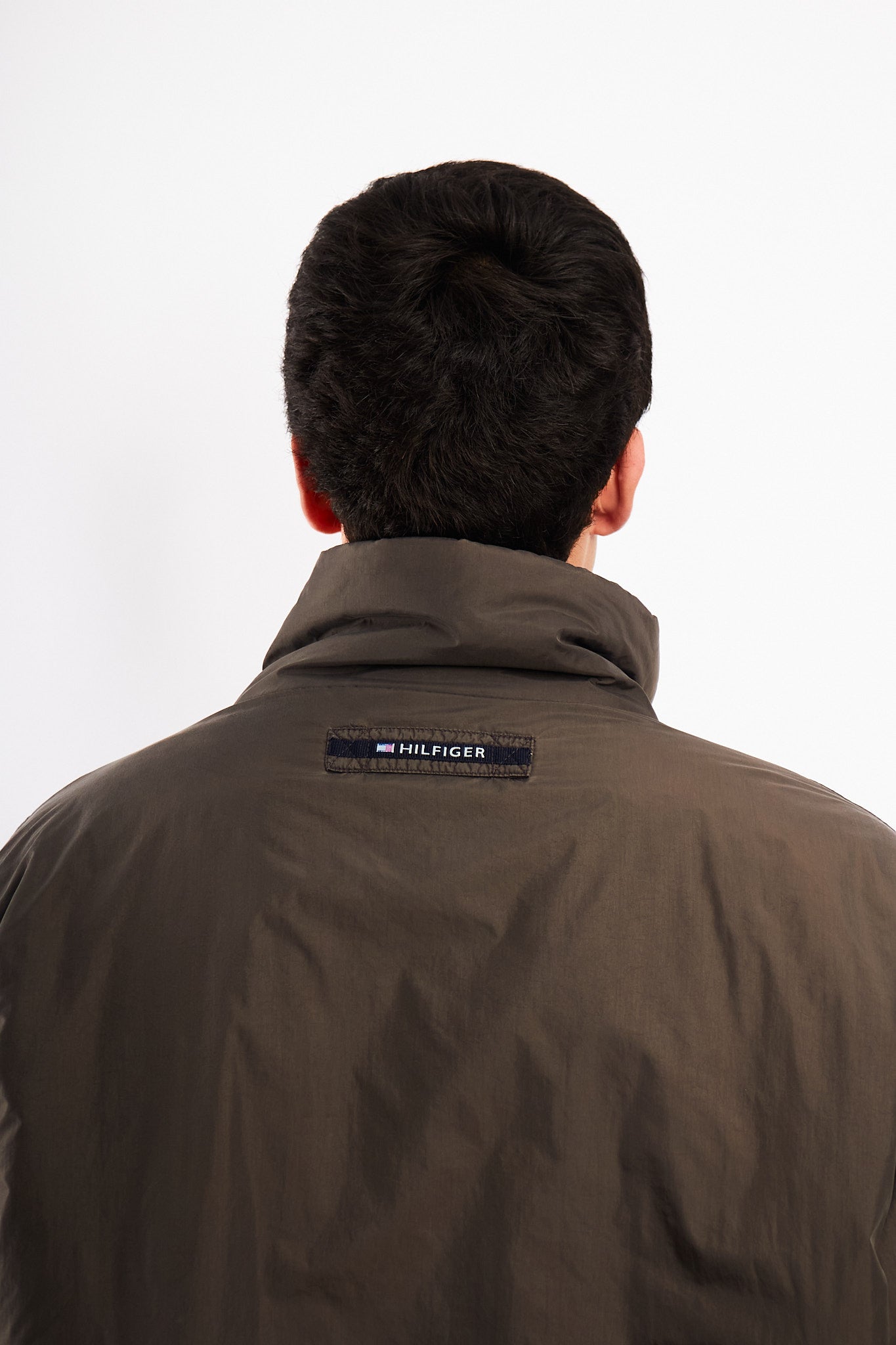 1990 Vintage Tommy Coldstop Gray Puffer Jacket (L)