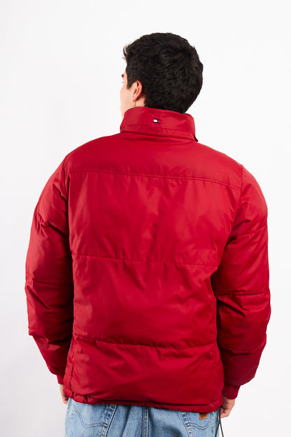2000 Vintage Tommy Red Puffer Jacket (M/L)