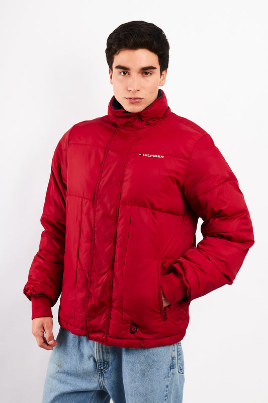 2000 Vintage Tommy Red Puffer Jacket (M/L)